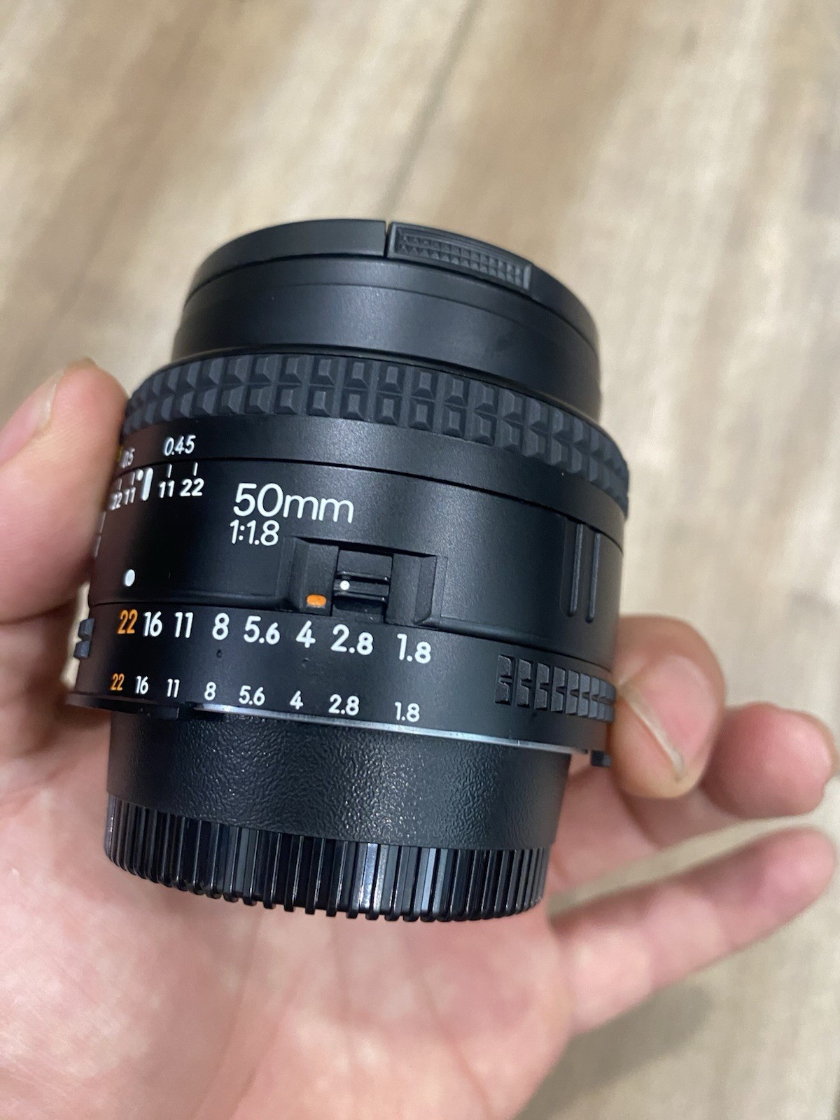 Nikon AF Nikkor 50mm f1.8 Made In China