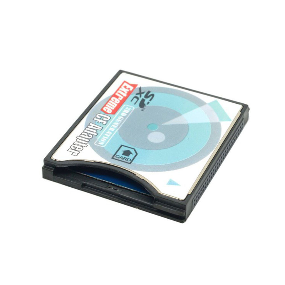 Extreme Compact Flash Card Adapter SDHC SDXC WIFI SD to Type II CF (Up to 64G)