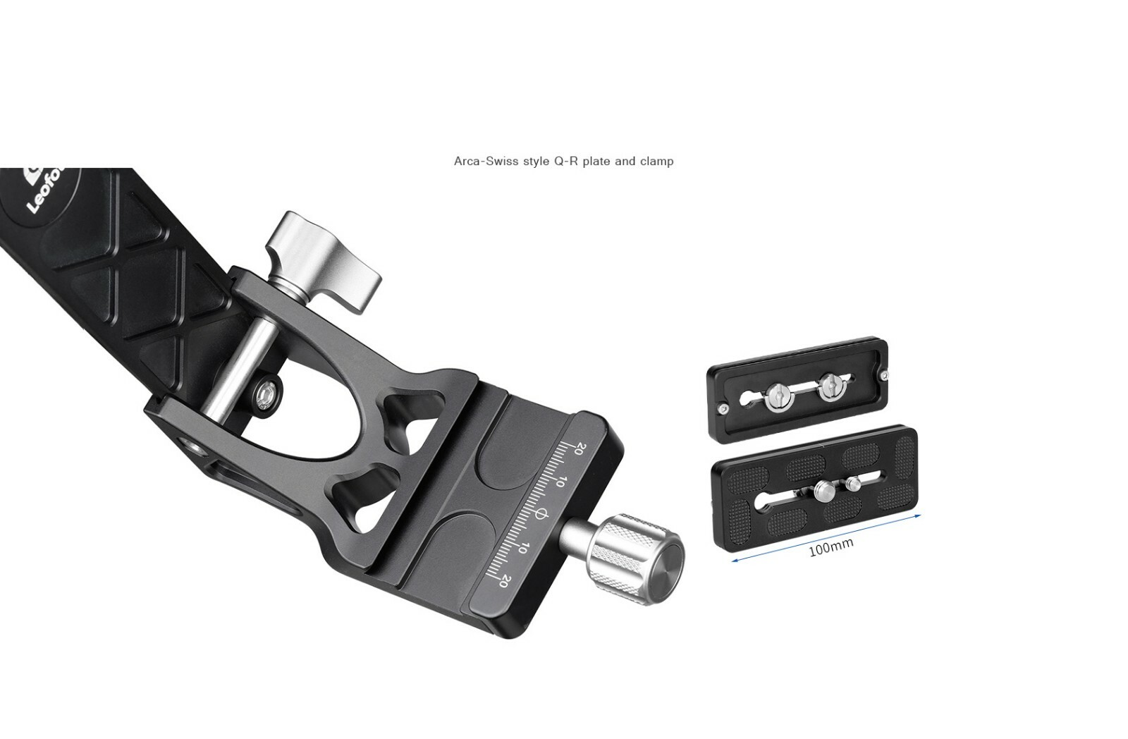 【Leofoto USA】Leofoto PG-1 Gimbal Head Lightweight 2.2 LB (Black) / Arca