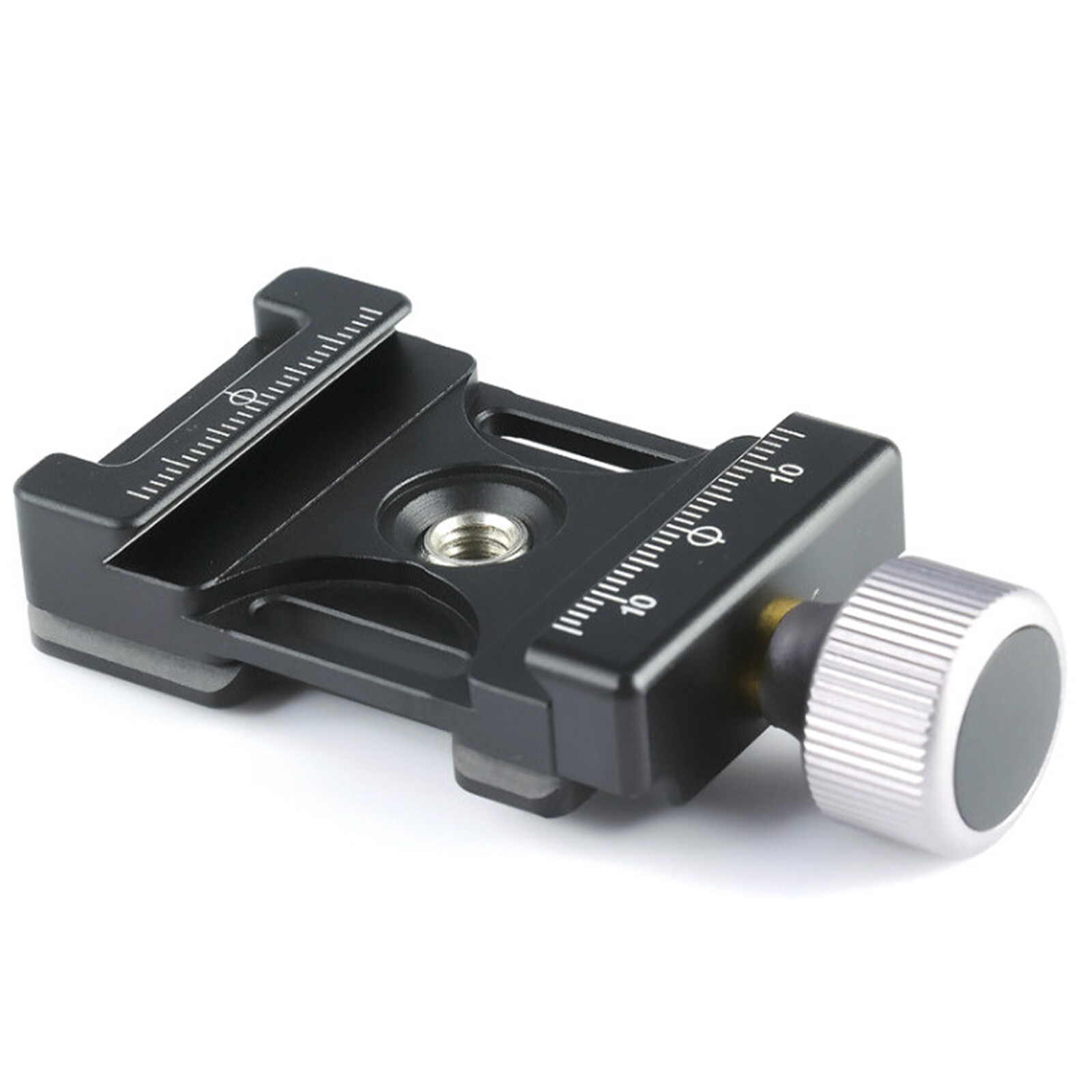 38mm Adjustable QR 1/4″ Screw Clamp Camera Tripod Mount For Arca Swiss Plate