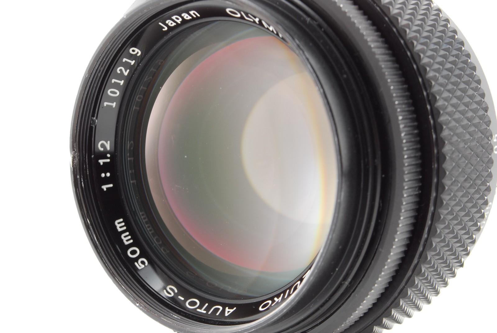 [OPT MINT w/hood] OLYMPUS OM-SYSTEM ZUIKO AUTO-S 50mm f1.2 MF Lens From JAPAN