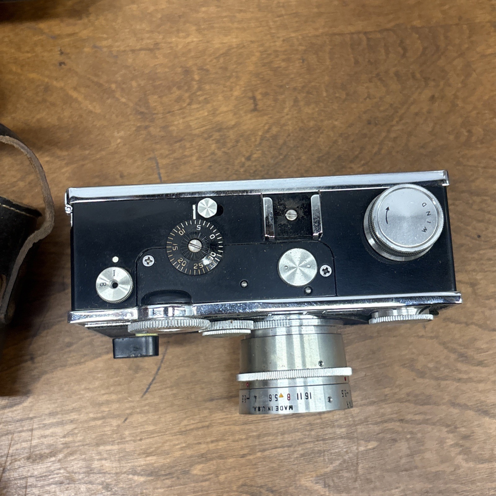 Vintage – 1940’s Argus Cintar C3, 50mm F3.5 Film Camera, with Case And Manual