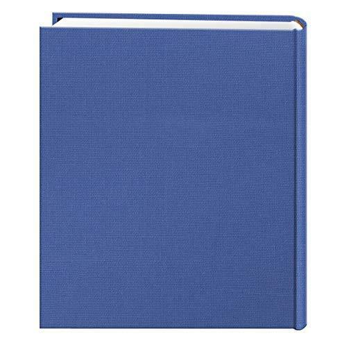 Fabric Frame Cover Photo Album 200 Pockets Hold 5×7 Photos, Sky Blue