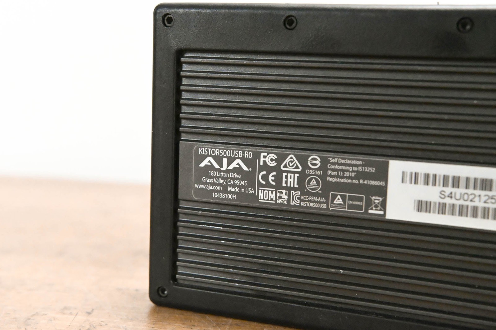 AJA KISTOR500USB-R0 500GB KiStor Hard Disk Drive for Ki Pro CG01VXU