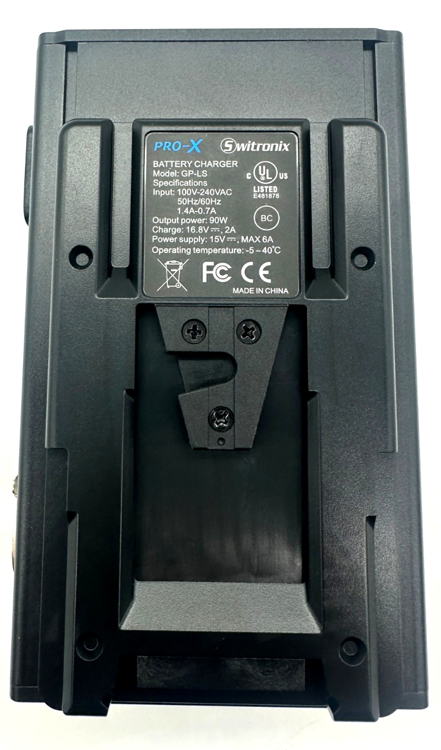 Switronix Core SWX GP-LS V-Mount Battery Charger 90W AC Power Supply XLR – NEW