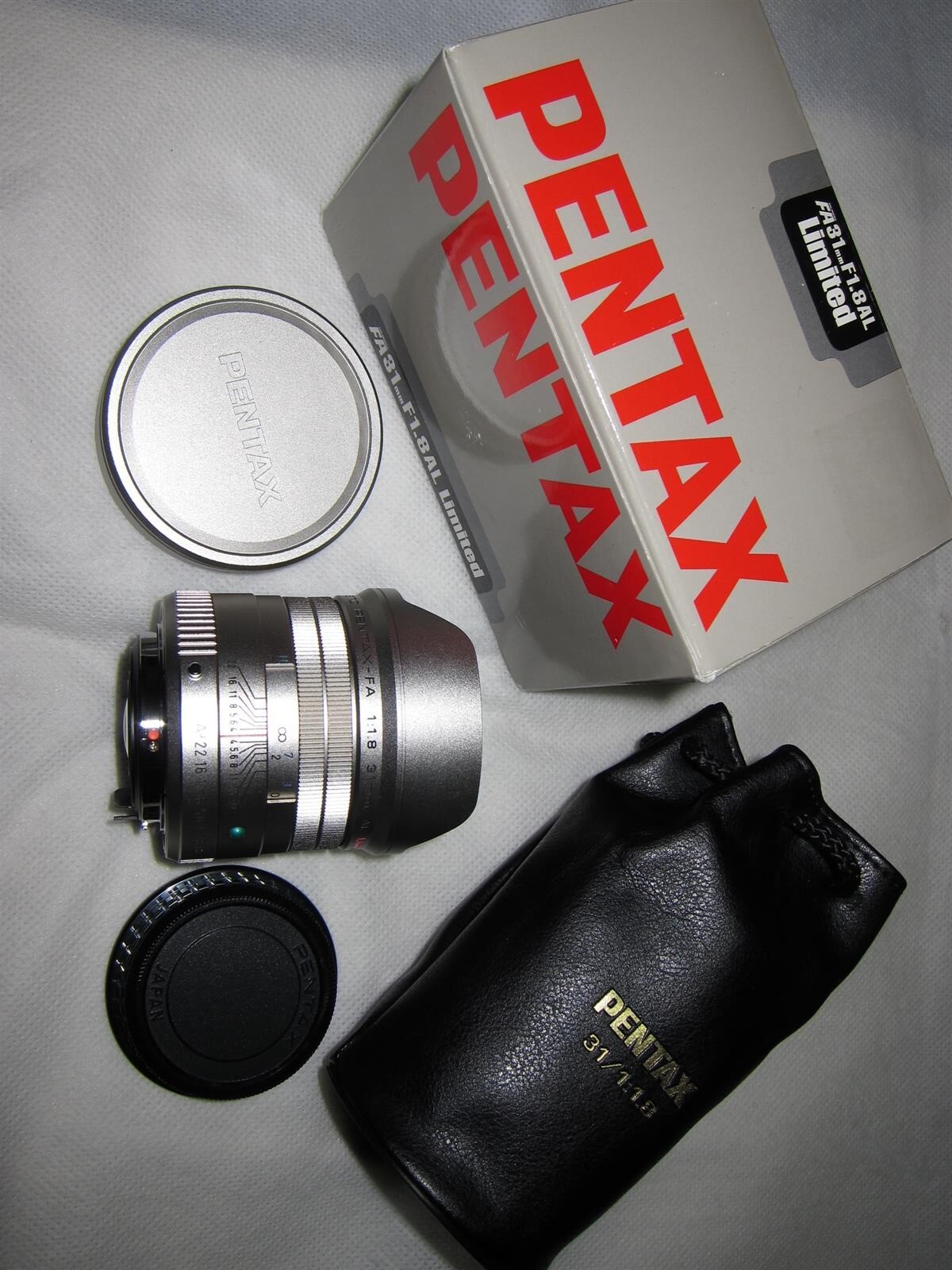 SMC Pentax FA 31mm 1:1.8 AL LIMITED Silver… Pentax KAF Mount.. Made in JAPAN