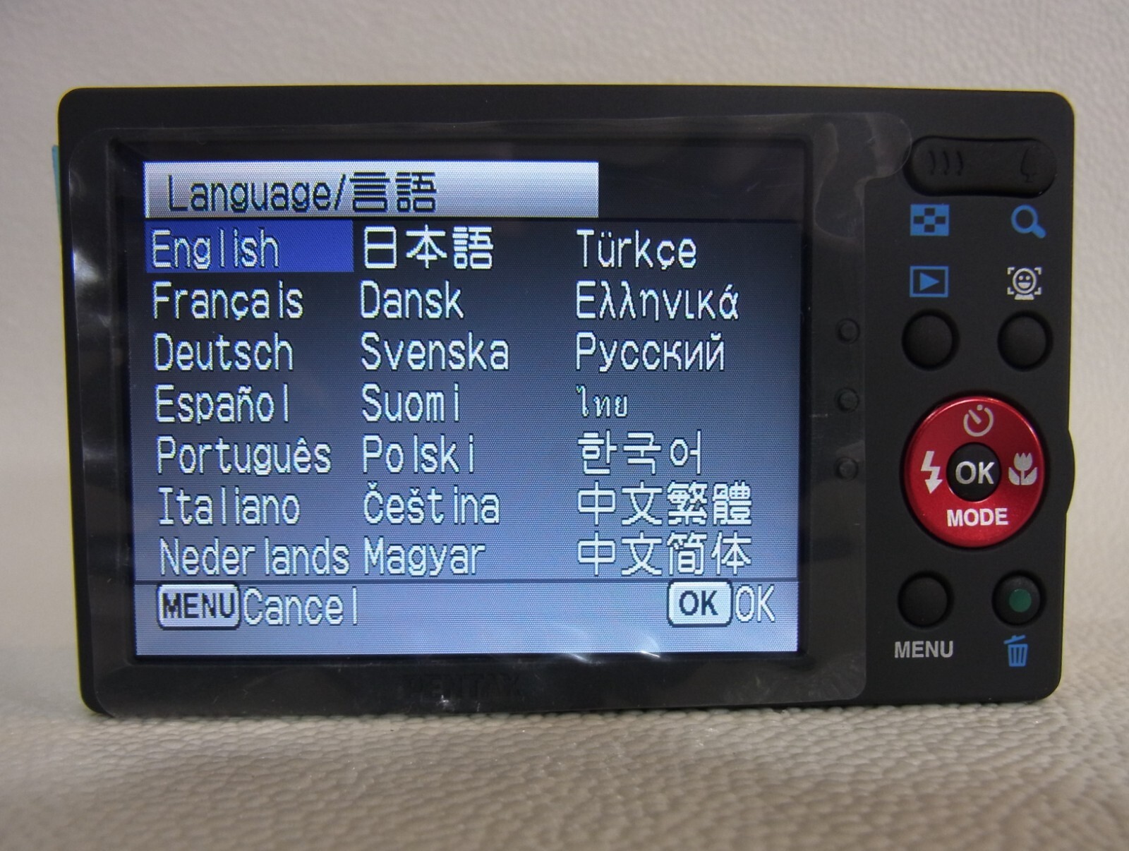 PENTAX Not for sale, limited edition(sr-636) Optio RS1500 Moomin spec from JPN