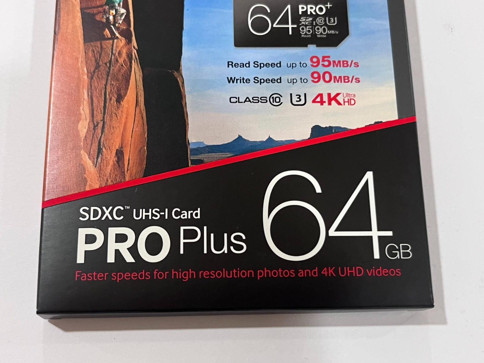 New Samsung 64GB PRO+ UHS-I SDXC U3 Memory Card Class 10 MB-SD64D/AM