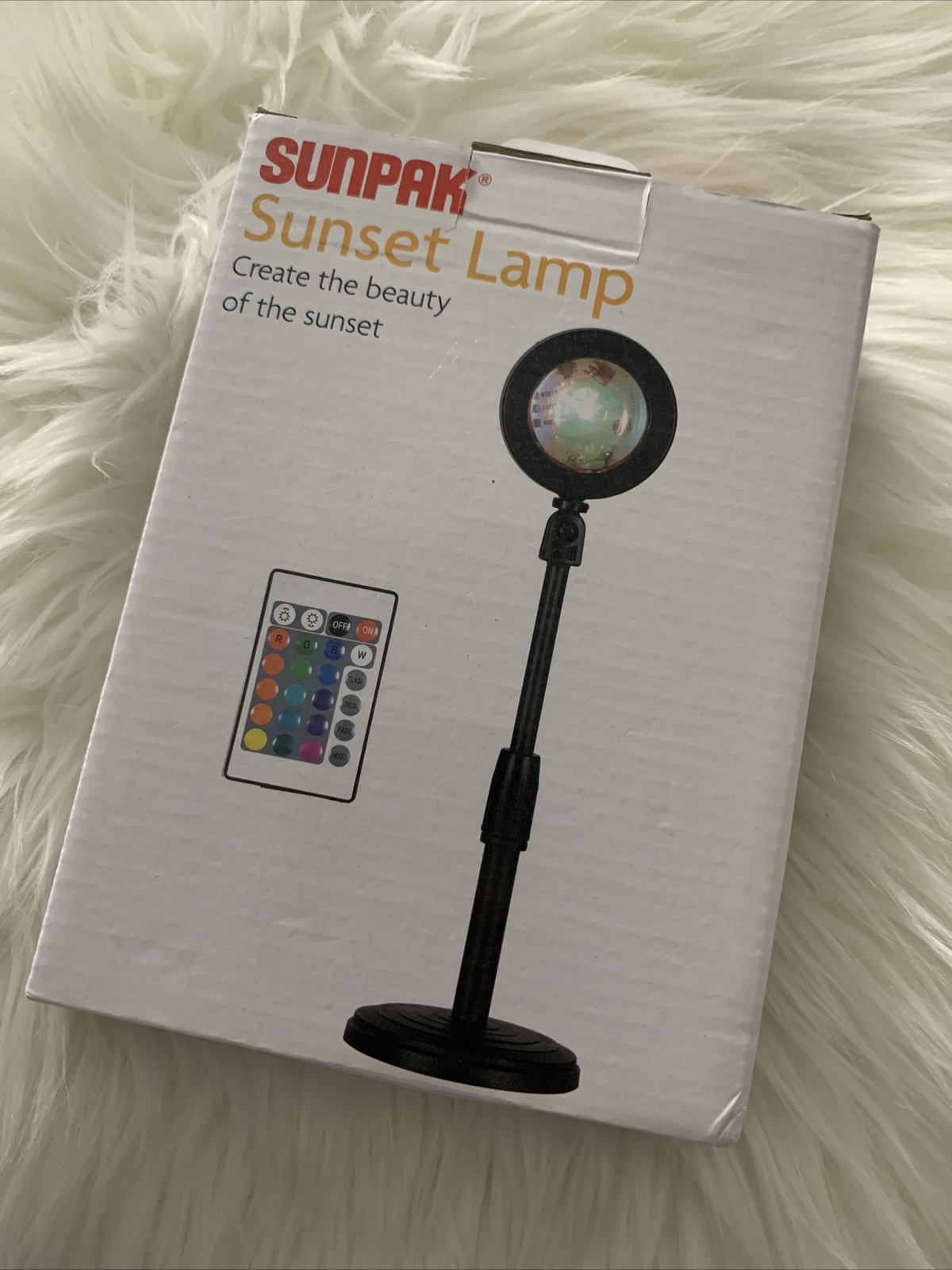 **Tik Tok Trend – Sunset Lamp** Sunpak Sunset Light