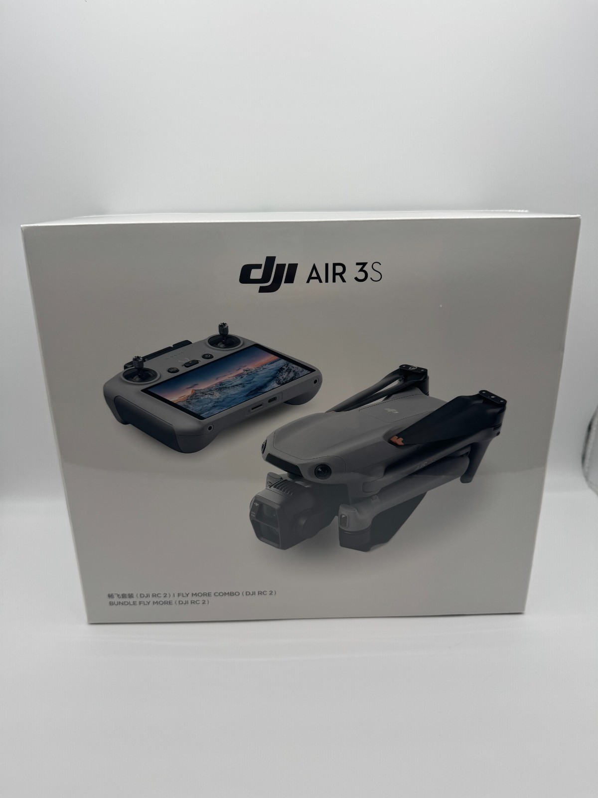 DJI Air 3S Fly More Combo + 3 Batteries (DJI RC 2), Unopened (UPS Fast Ship)