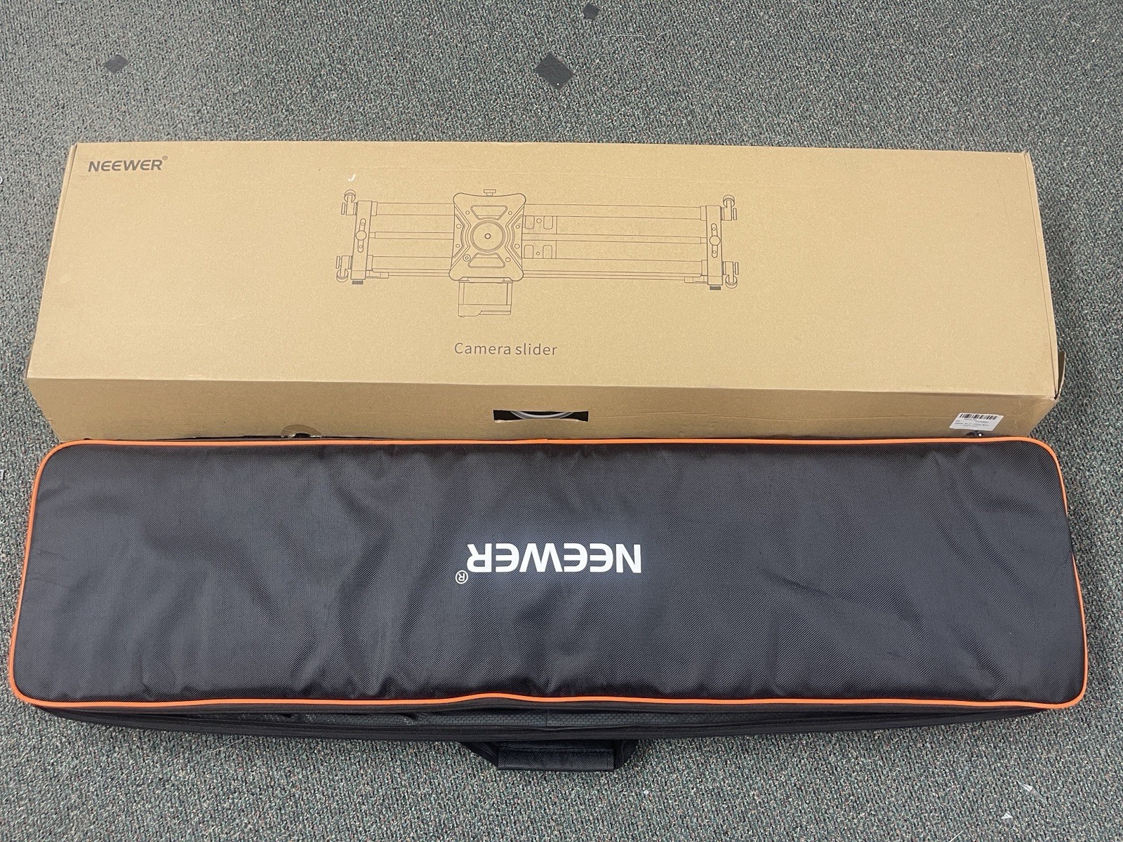NEEWER Carbon Fiber Motorized 100cm/39.4 in Camera Slider