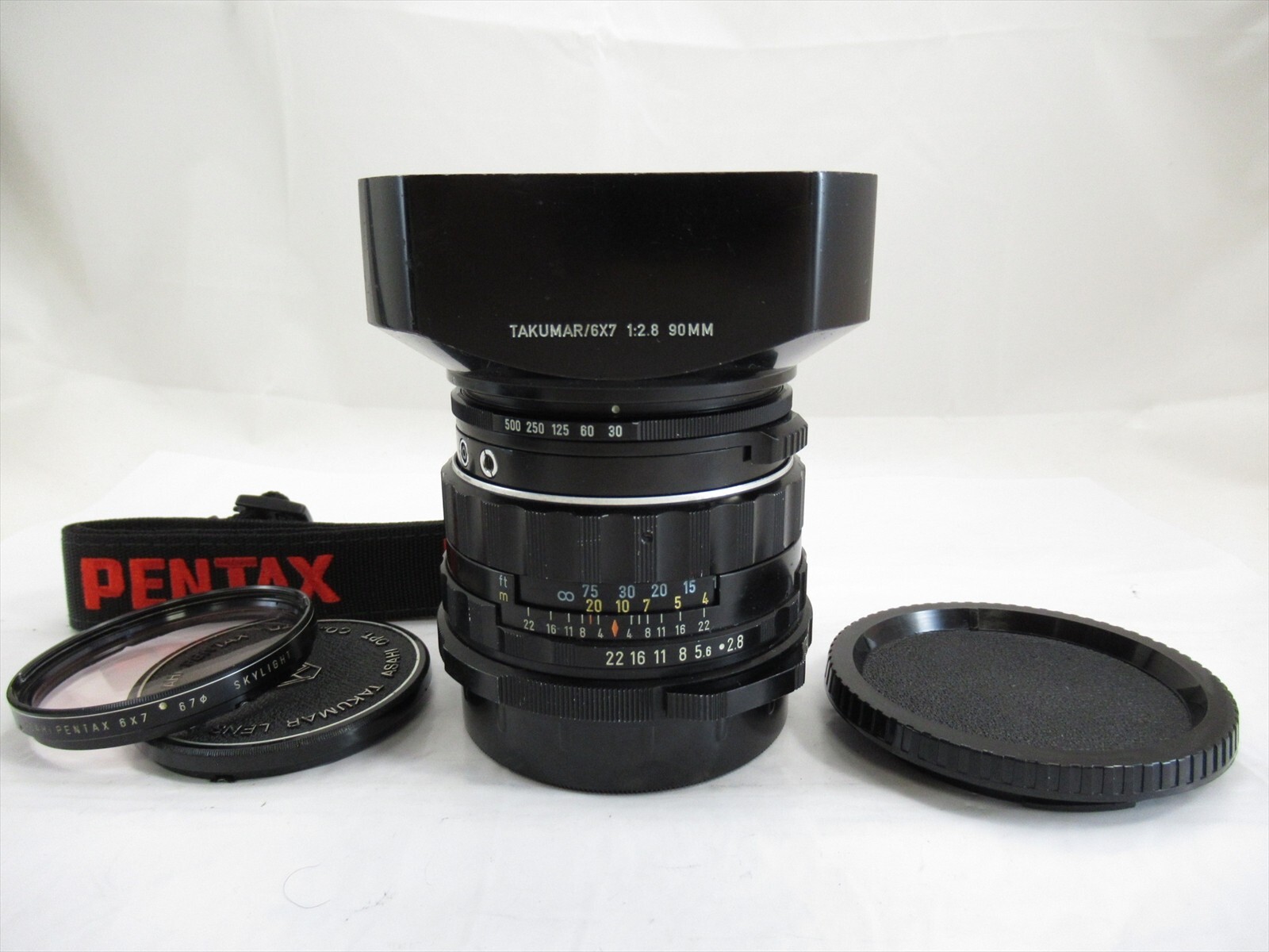 Pentax 6×7 Medium Format SLR Film Camera M-up w/6×7 90mm f/2.8 LS Lens #4605