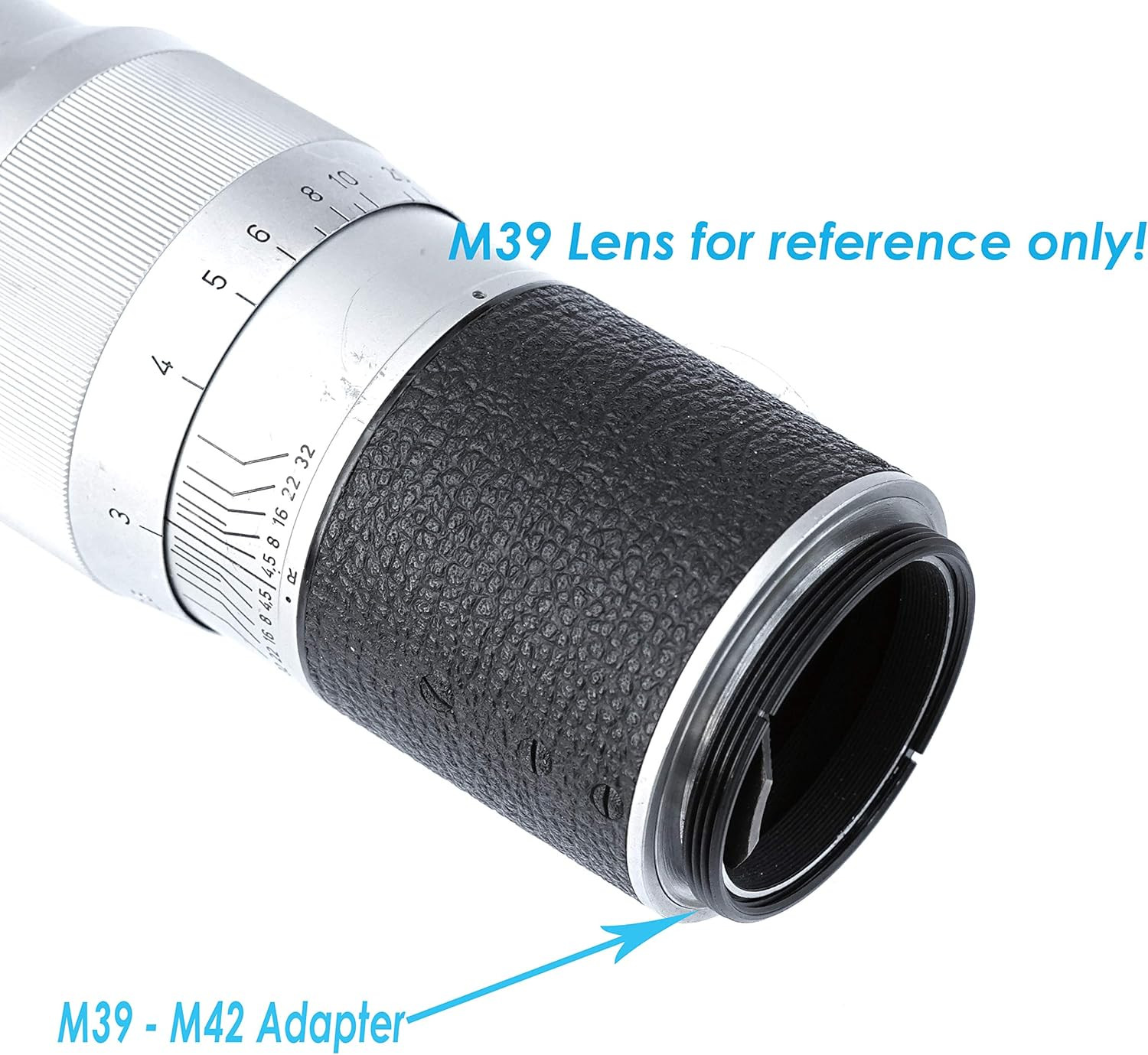(2 Packs) M39 to M42 Adapter Ring, 39Mm to 42Mm Lens Adapter, for 42Mm Focusing