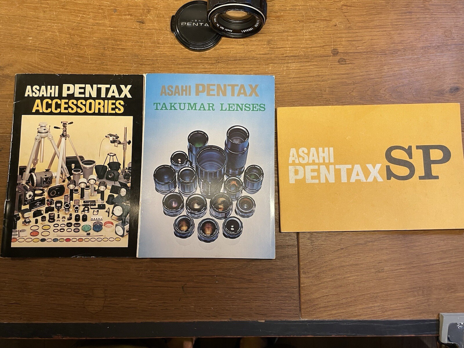 *Near Mint* Pentax Spotmatic SP Black Film Camera Super Takumar 55mm F/1.8 Lens