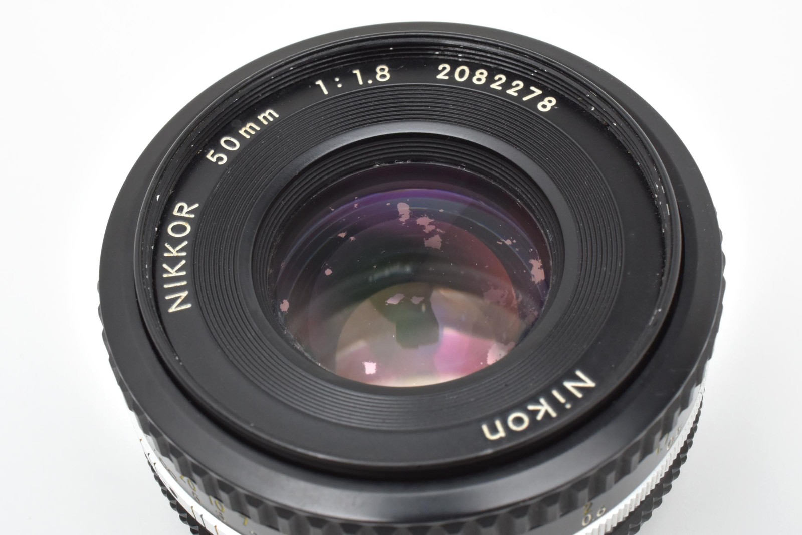 [Exc+5] Nikon Nikkor Ai-s 50mm f/1.8 MF Pancake Prime Lens F Mount From JAPAN