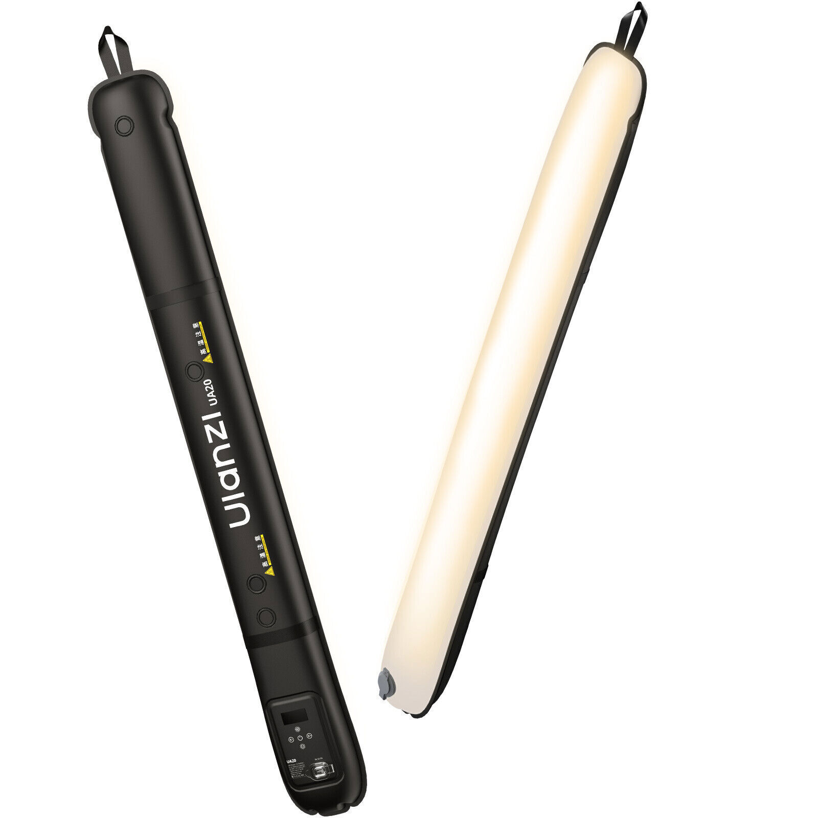 Ulanzi UA20 20W trachea light air cushion LED video light, two-color 2700K-6500K