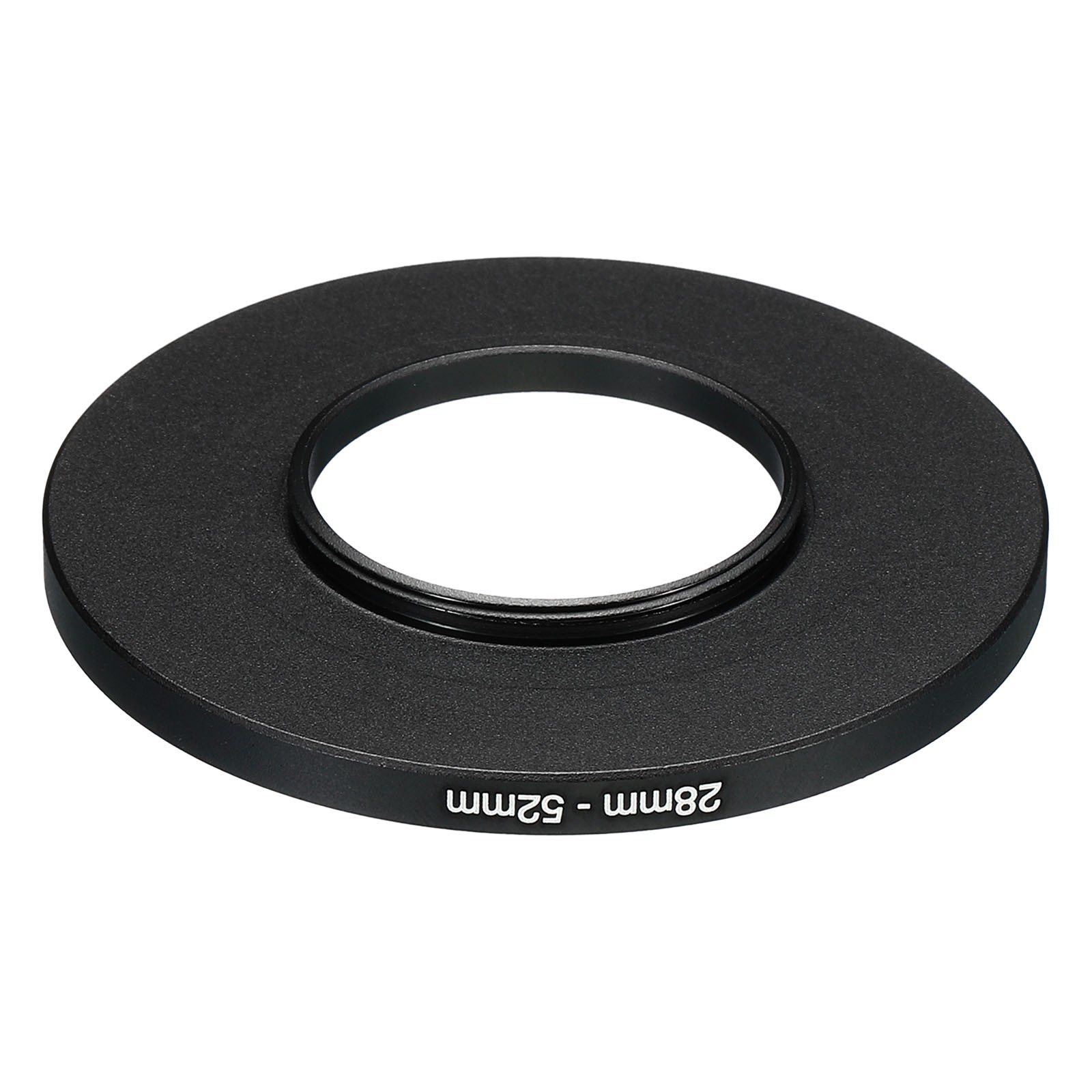 28mm-52mm Metal Step Up Ring, Camera Lens Filter Adapter Ring Black