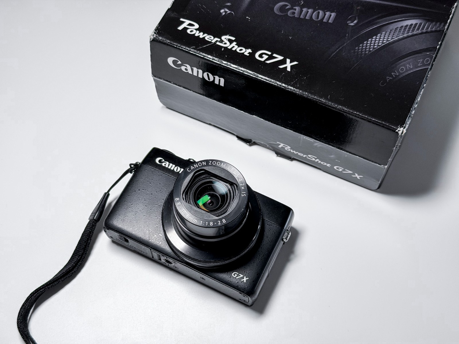 Canon G7X (Mark i) Compact Camera 1″ Sensor – 1 Year Warranty, Excellent G7 X