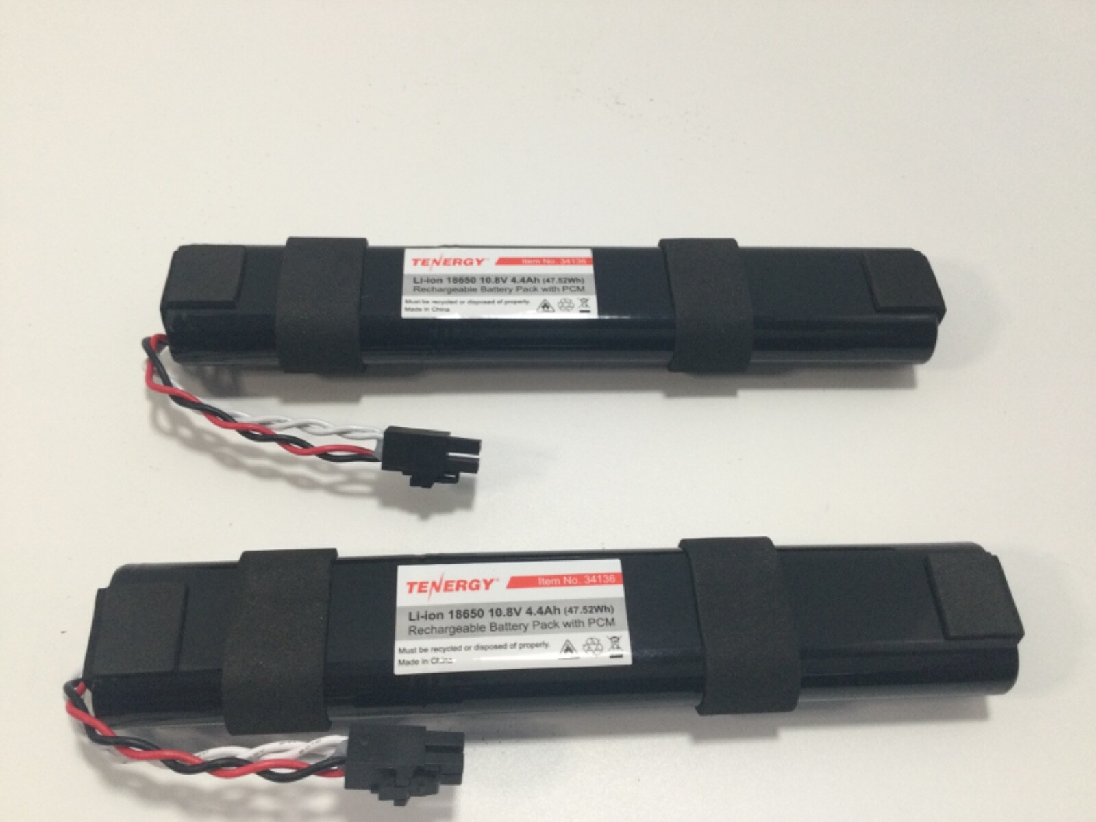 Tenergy Li-ion Rechargeable Battery Pack w/ PCM (charging circuit): 10.8 V 4.4 A