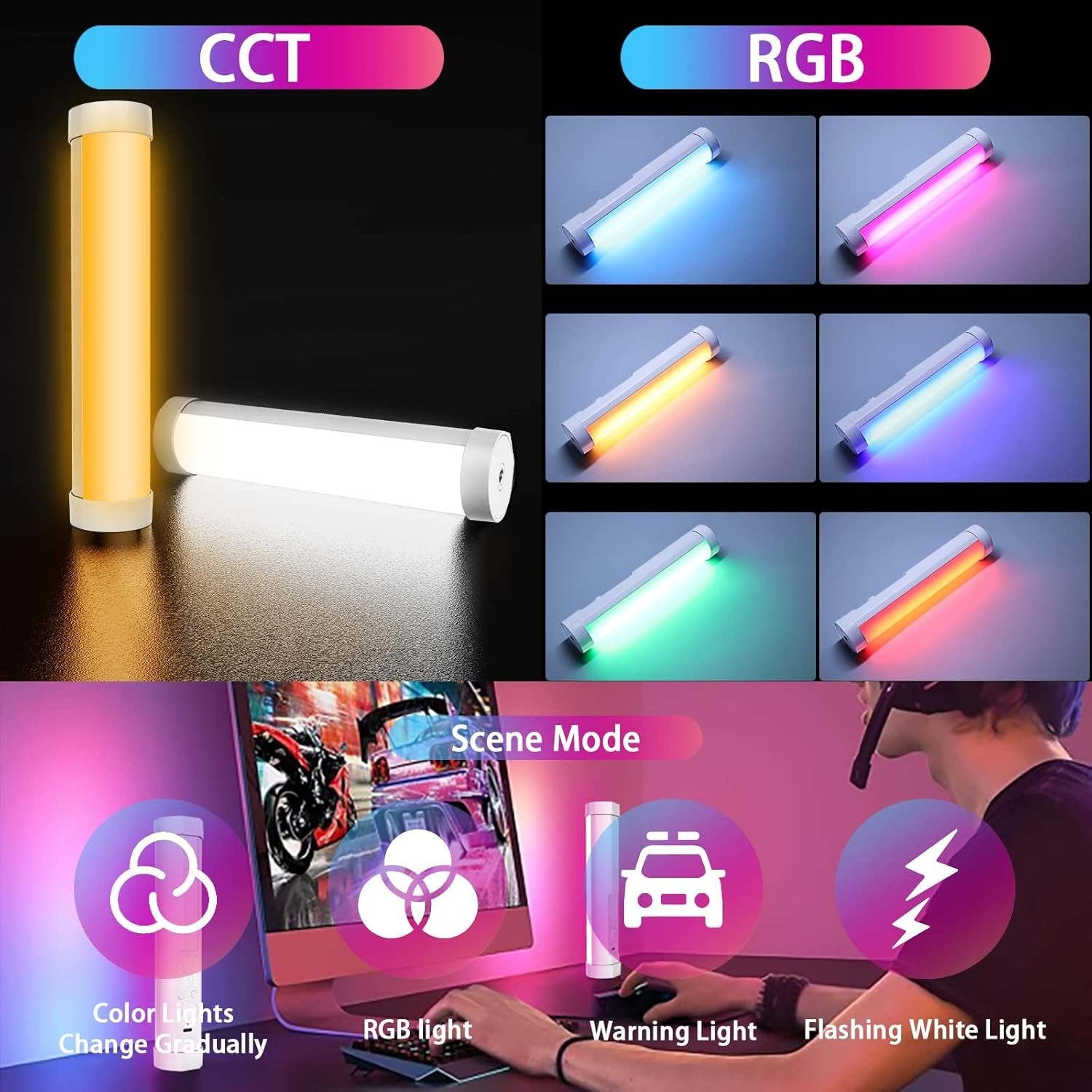 Multicolor LED Light Wand – Professional Photography