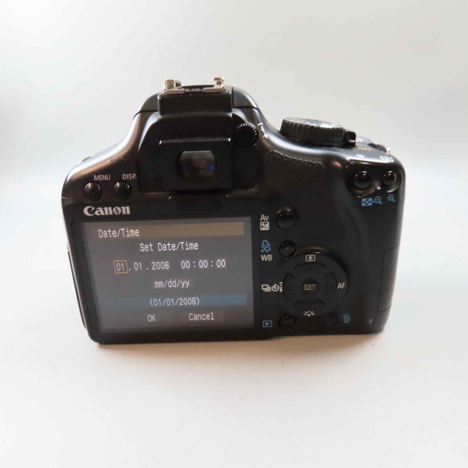 Canon EOS Rebel XSi DS126181 Digital SLR DSLR Camera Body ONLY TESTED #2B