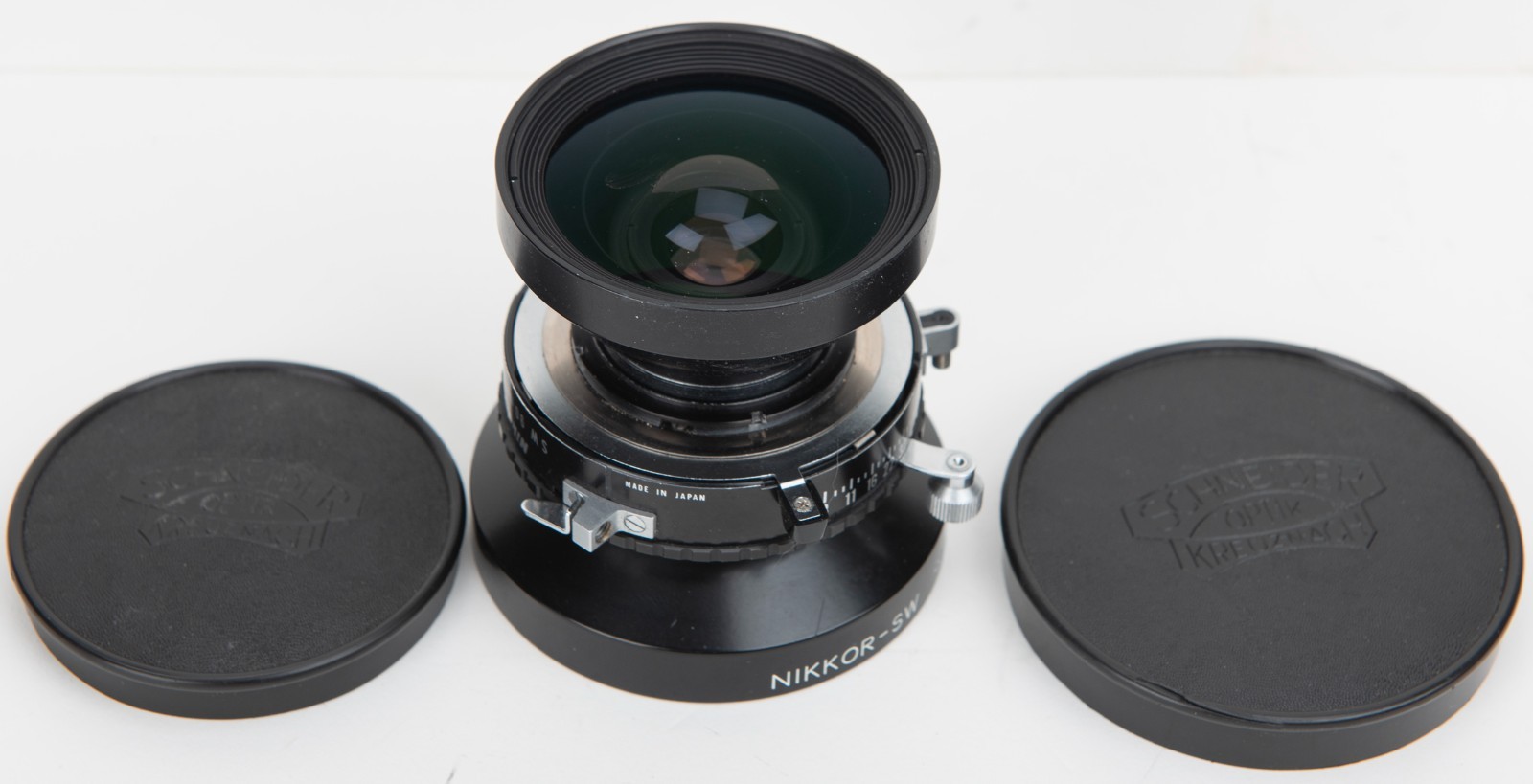 Nikkor-SW 90mm F/8 Nikon Wide Angle Lens Large Format Lens Copal 0 Shutter Used