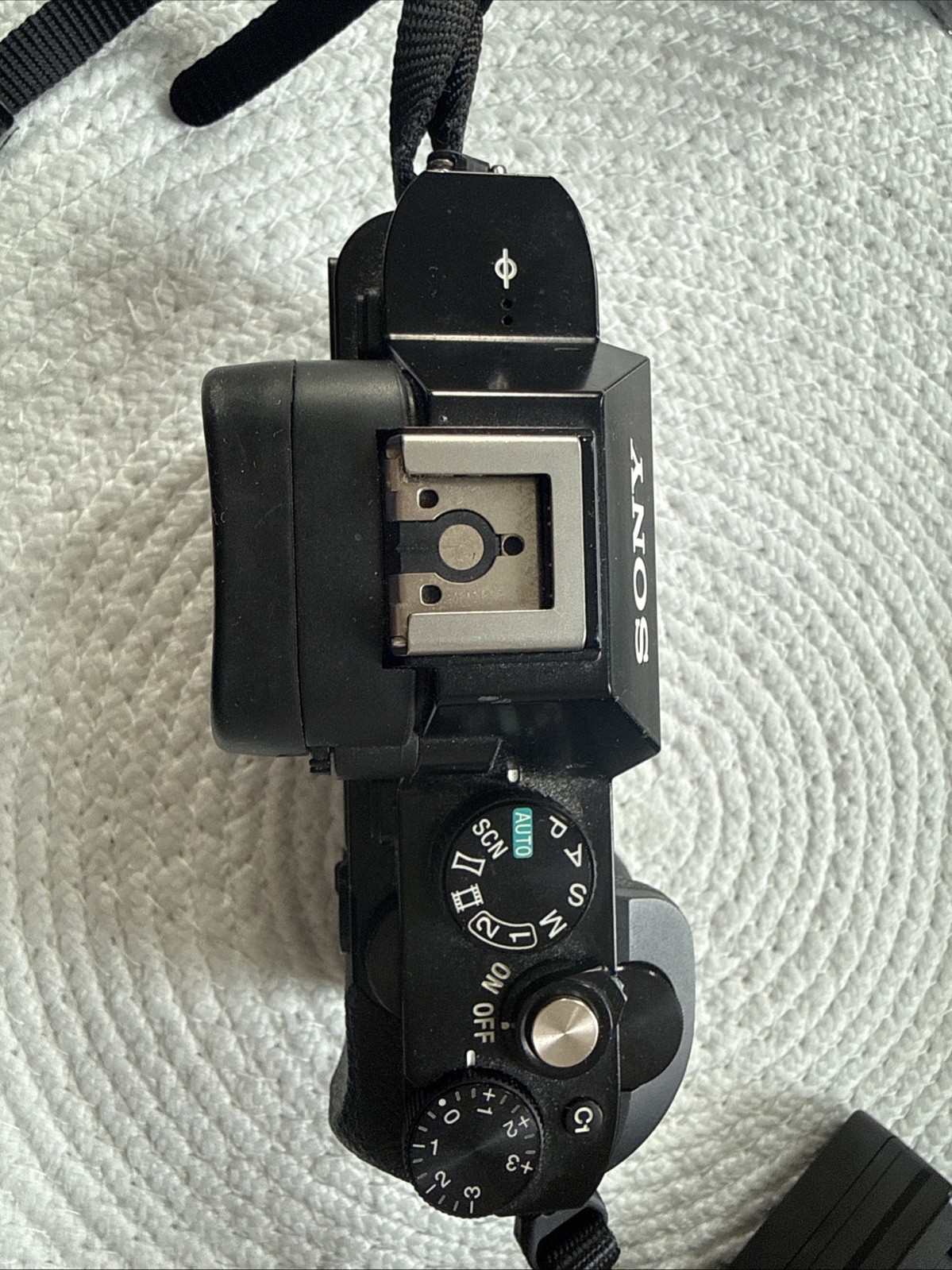 SONY Alpha A7 Mirrorless Digital Camera Black With Flash, Bag, and 28-70mm Lens