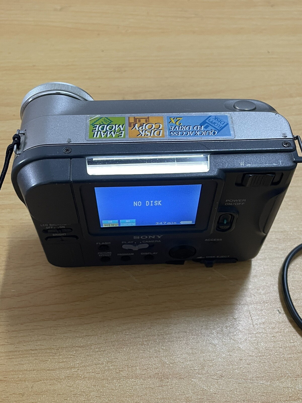 Sony Mavica MVC-FD71 100% Working Digital Camera With Original Battery