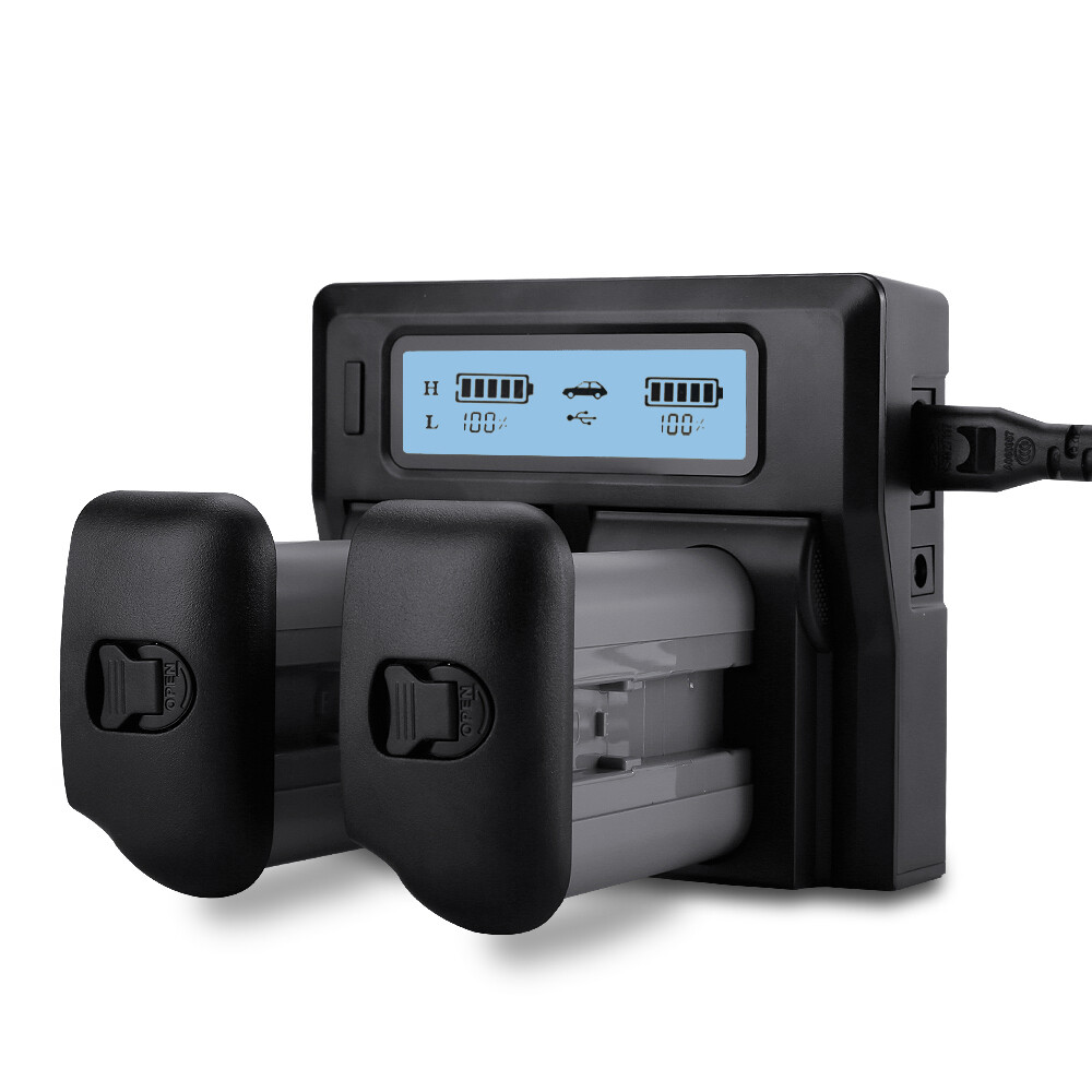 BM 2 LP-E19 Batteries and Charger for Canon EOS1DX, EOS 1DX II, EOS 1DX Mark III