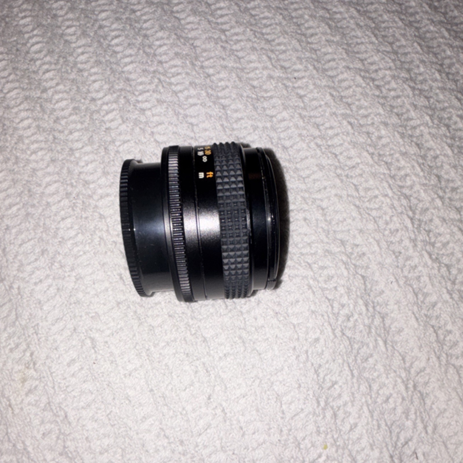 Konica Hexanon AR 50mm f1.8 vintage sharp Lens Konica AR-Mount with Case & Cap