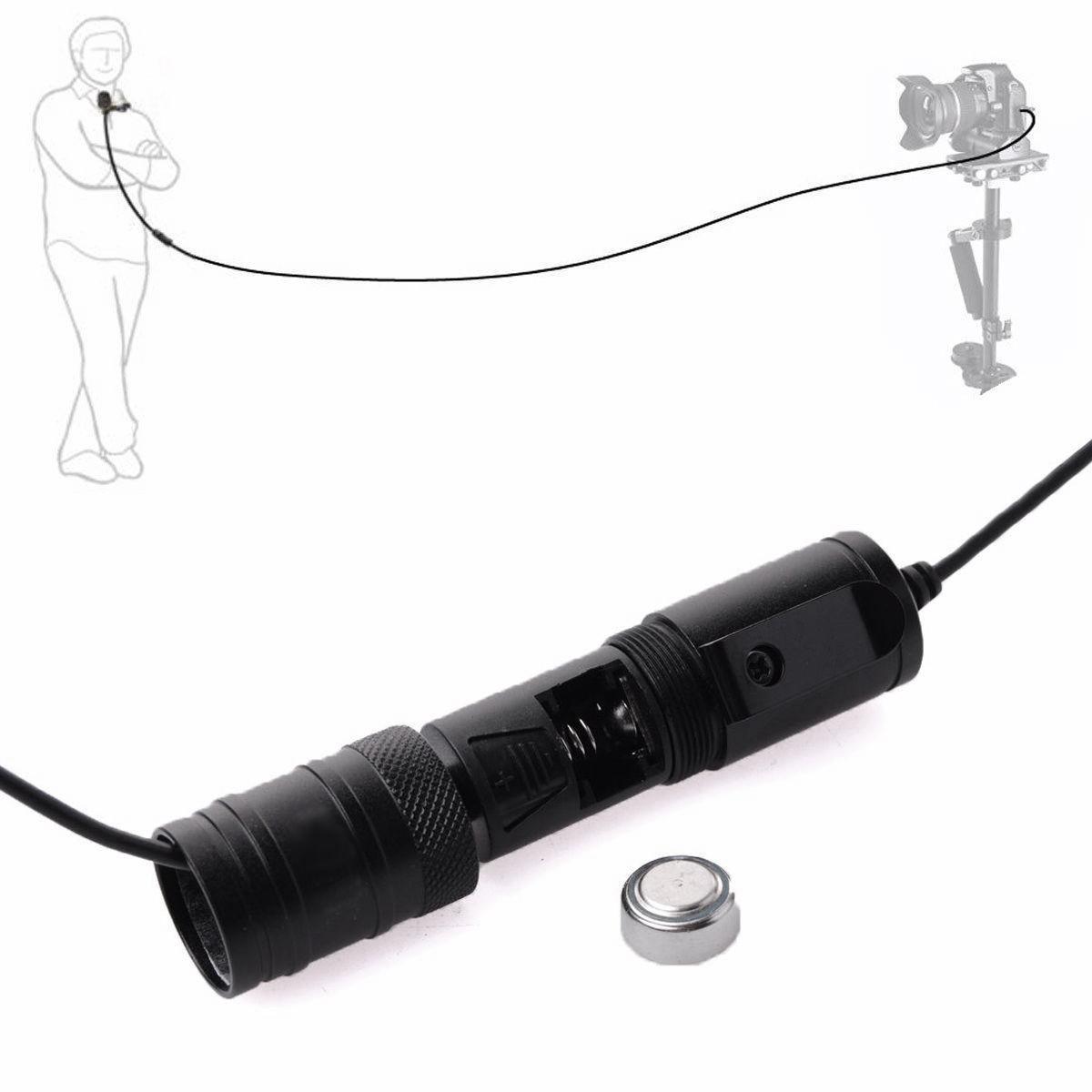 BOYA BY-M1 Omnidirectional Lavalier Microphone for Canon Pentax DSLR US Seller