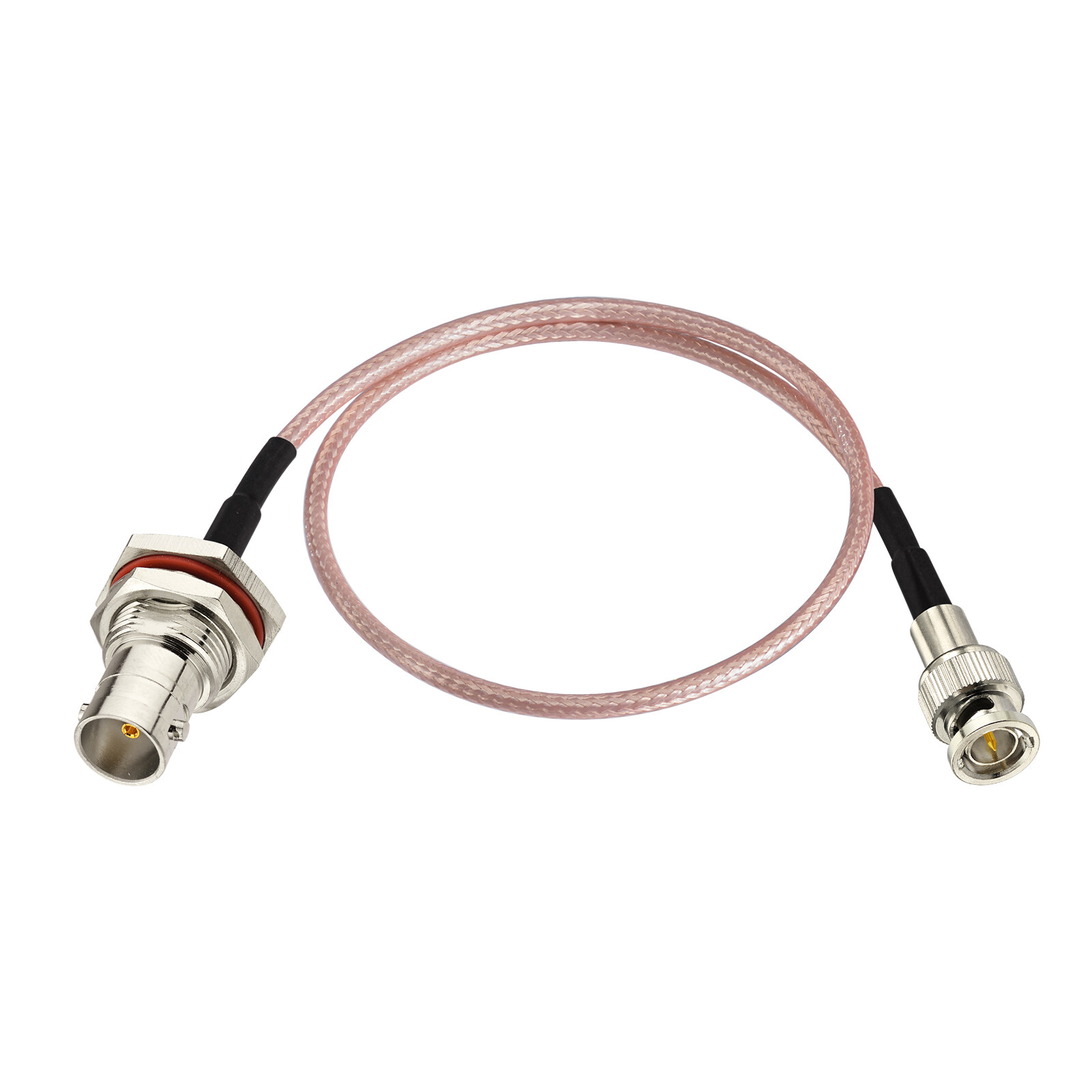 BNC Female to Mini BNC Male RG179 75 Ohm RF Cable 12″ for 3G HD SDI Vedio Camera
