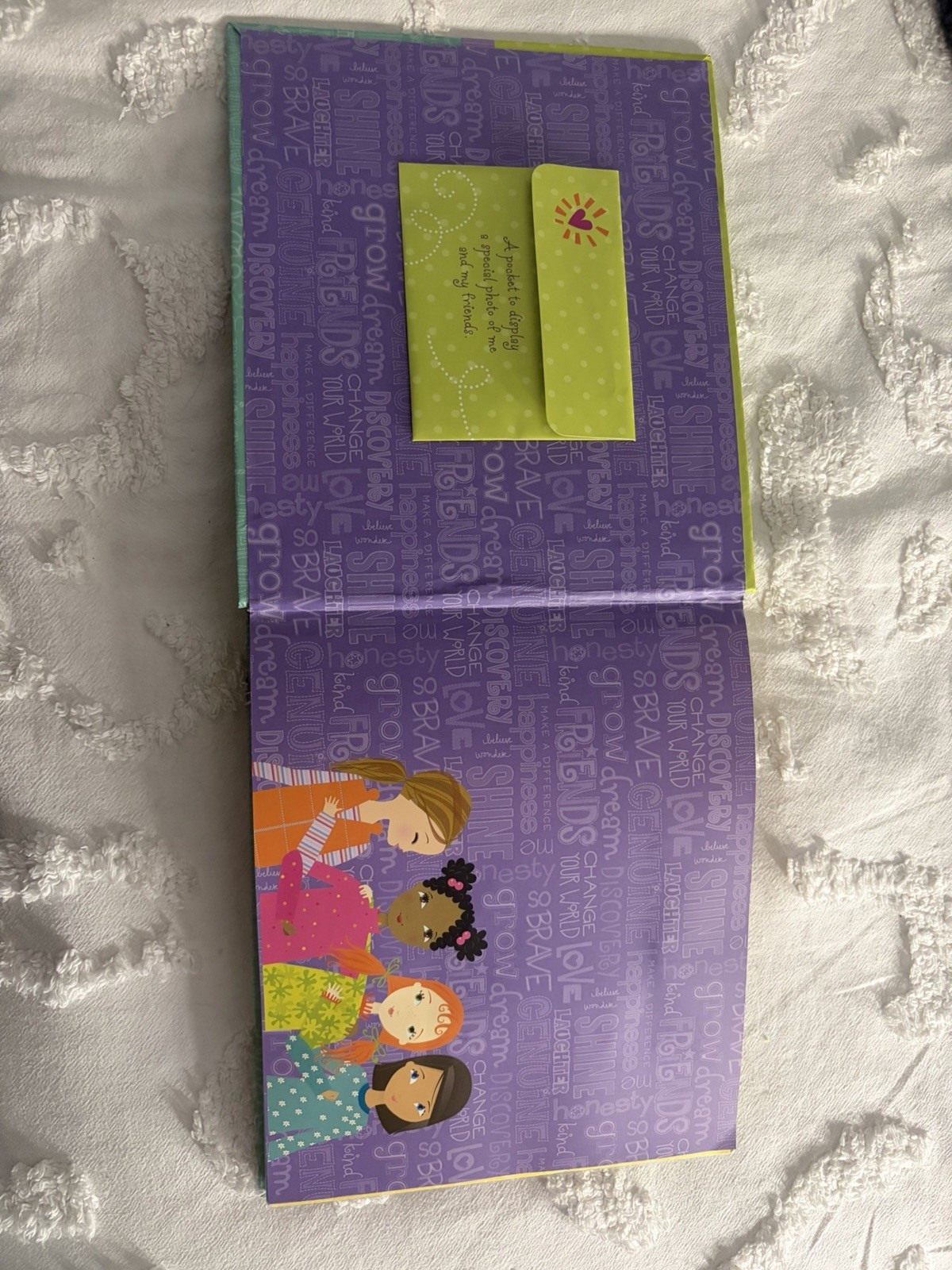 American Girl Friends Slip-in Photo Album 4×6 Multicolor Book Bound