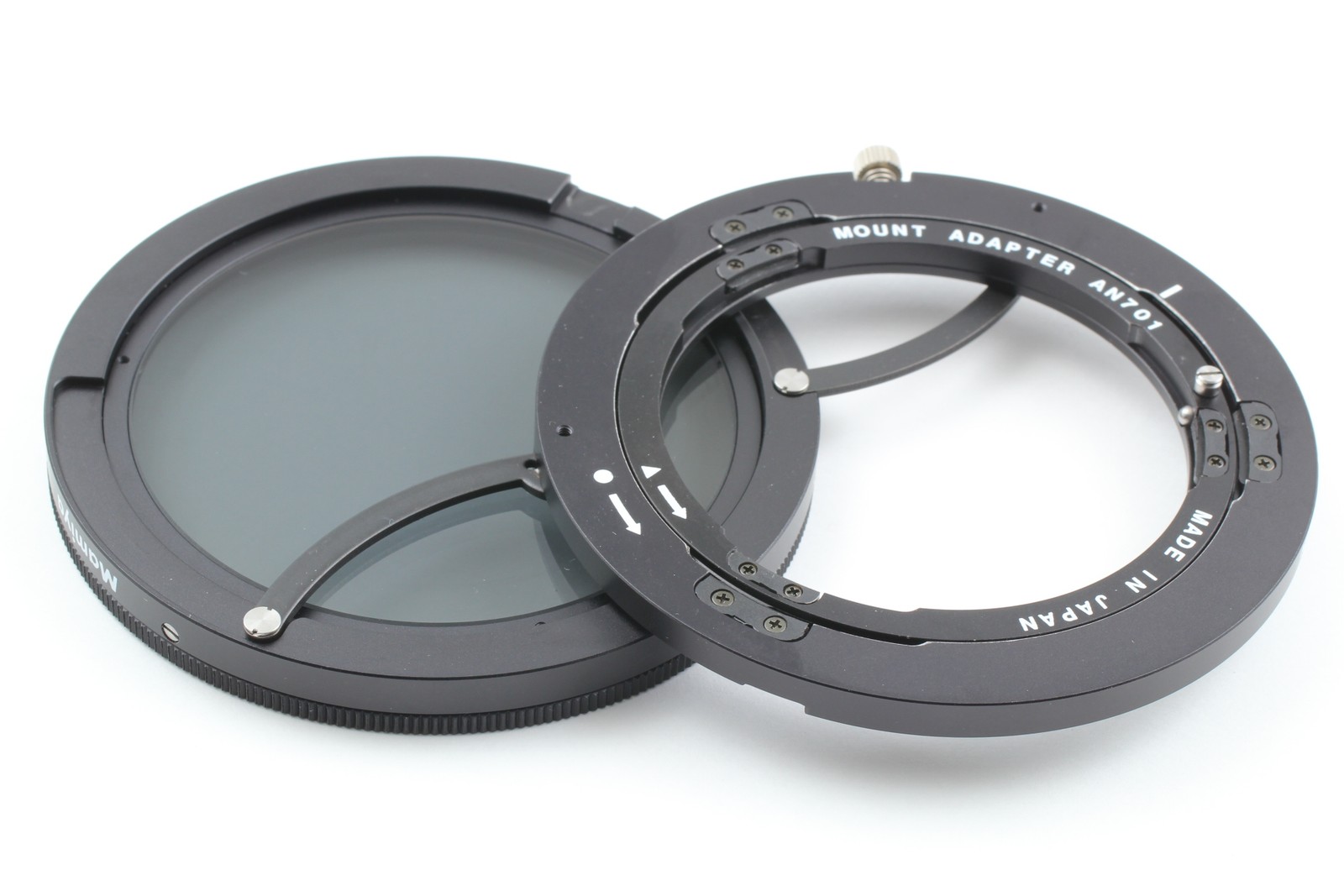 [MINT in BOX] Mamiya ZE702 PL Polarizing Filter AN701 Adapter 7 7II From JAPAN