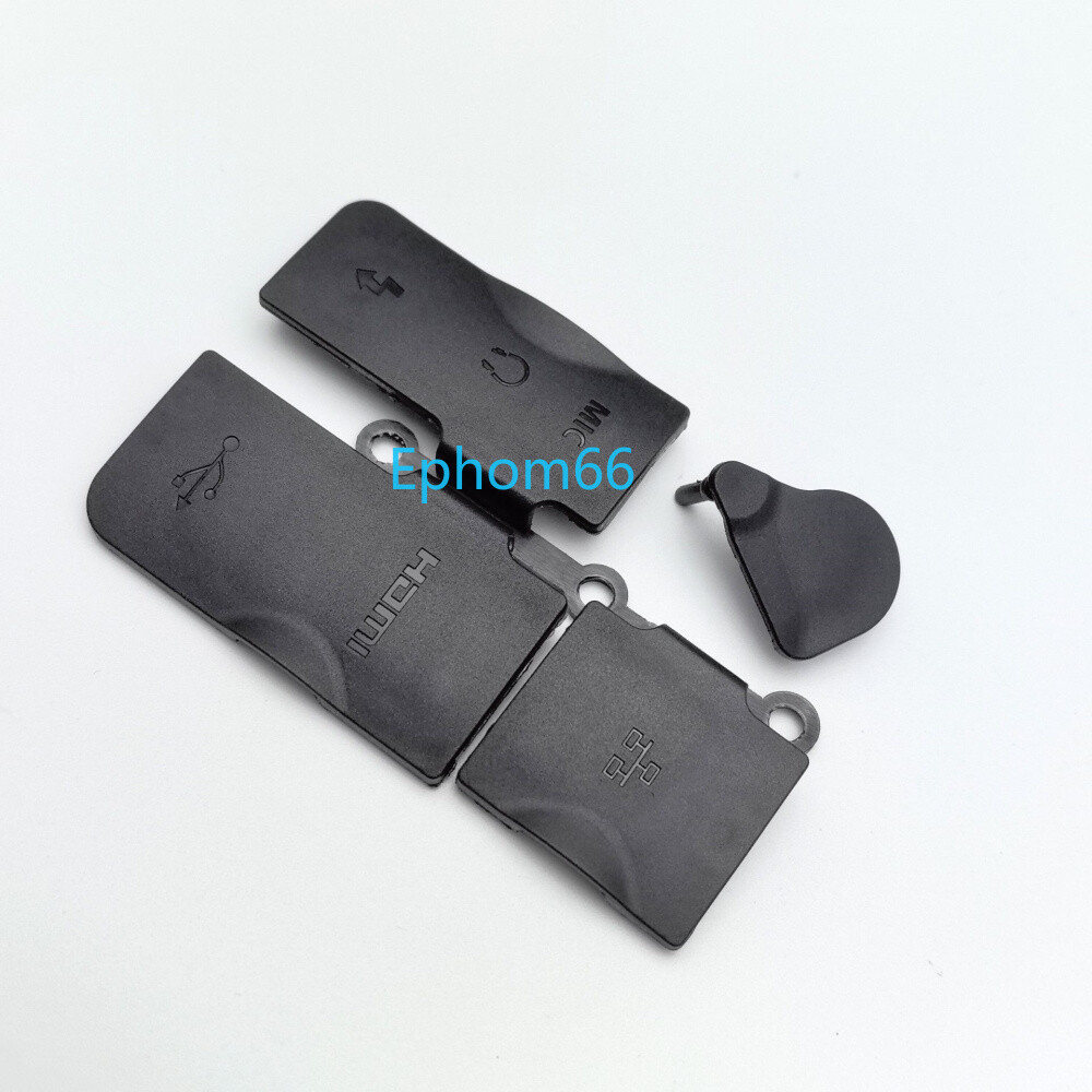 For Canon EOS 1DX2 1DXII Mark II MIC AV OUT HDMI-compatible USB Rubber Cover
