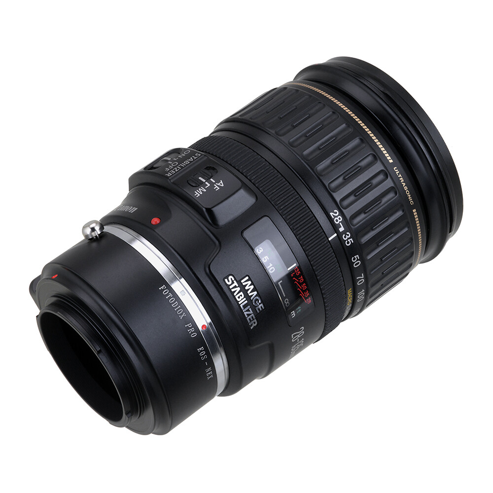 Fotodiox PRO Lens Adapter Canon EOS EF/EF-S Lens to Sony E-Mount Camera