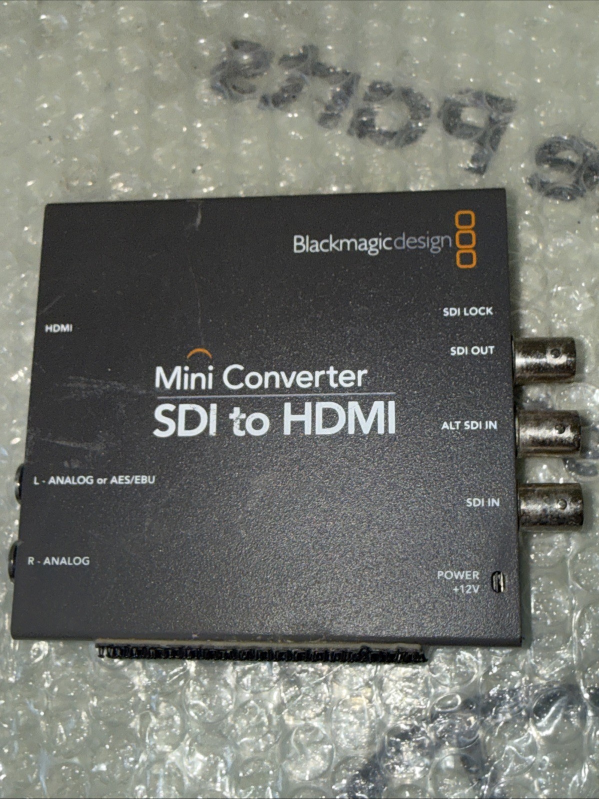 Blackmagic Design Mini Converter SDI to HDMI Only No Power Supply.