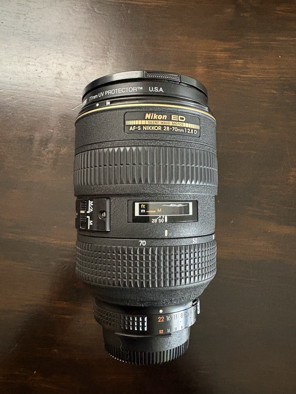 Nikon AF-S NIKKOR 28-70mm f/2.8 D ED Autofocus IF Zoom Lens – Free Ship