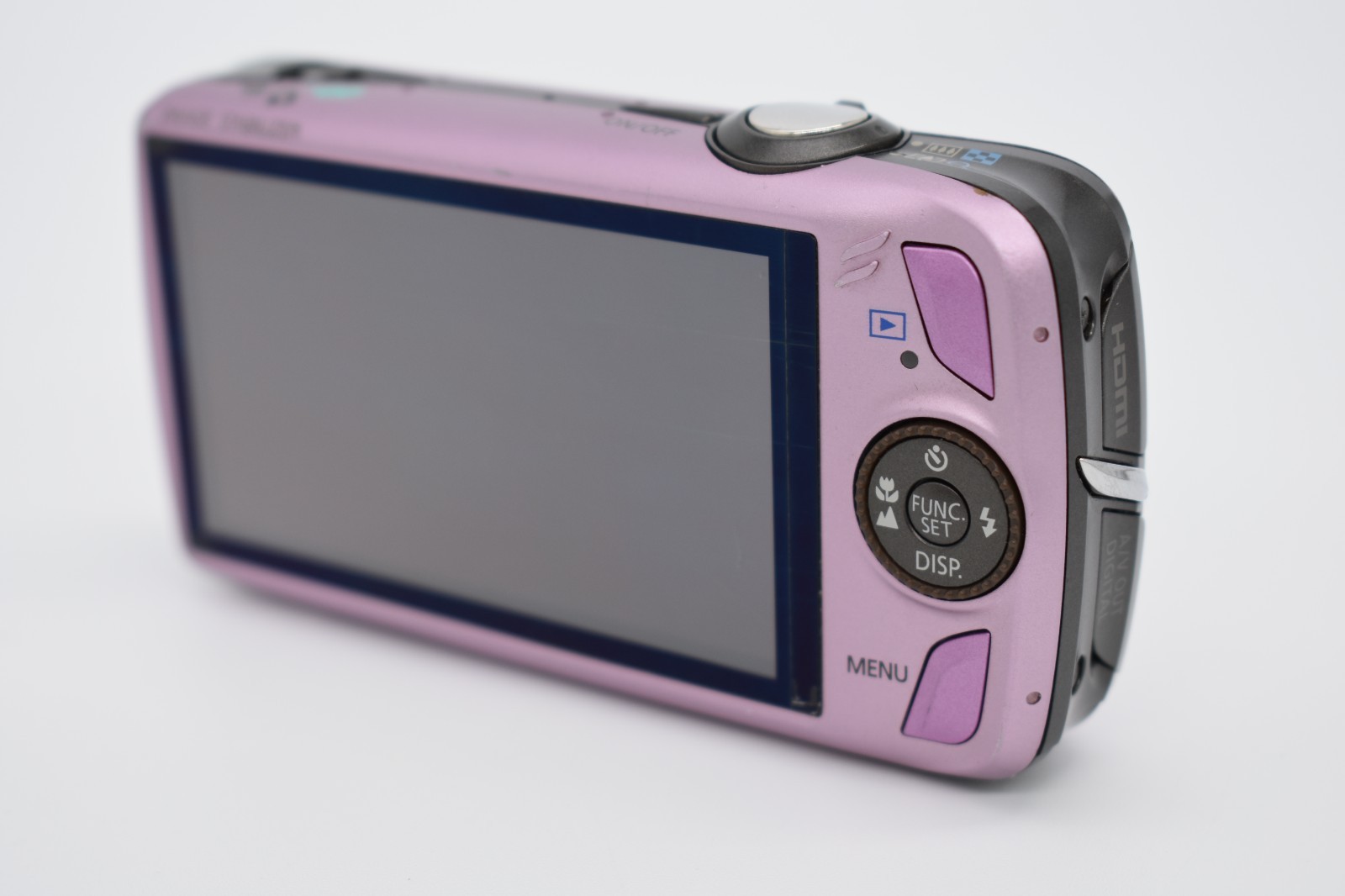 Canon PowerShot SD980 IS Pink Digital Camera 5x Zoom 12.1MP Bundle – TESTED ✅