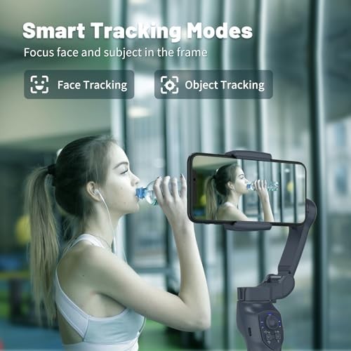 Osmo Mobile 8 Gimbal Stabilizer for Phone, Native Tracking with Audio & Light…