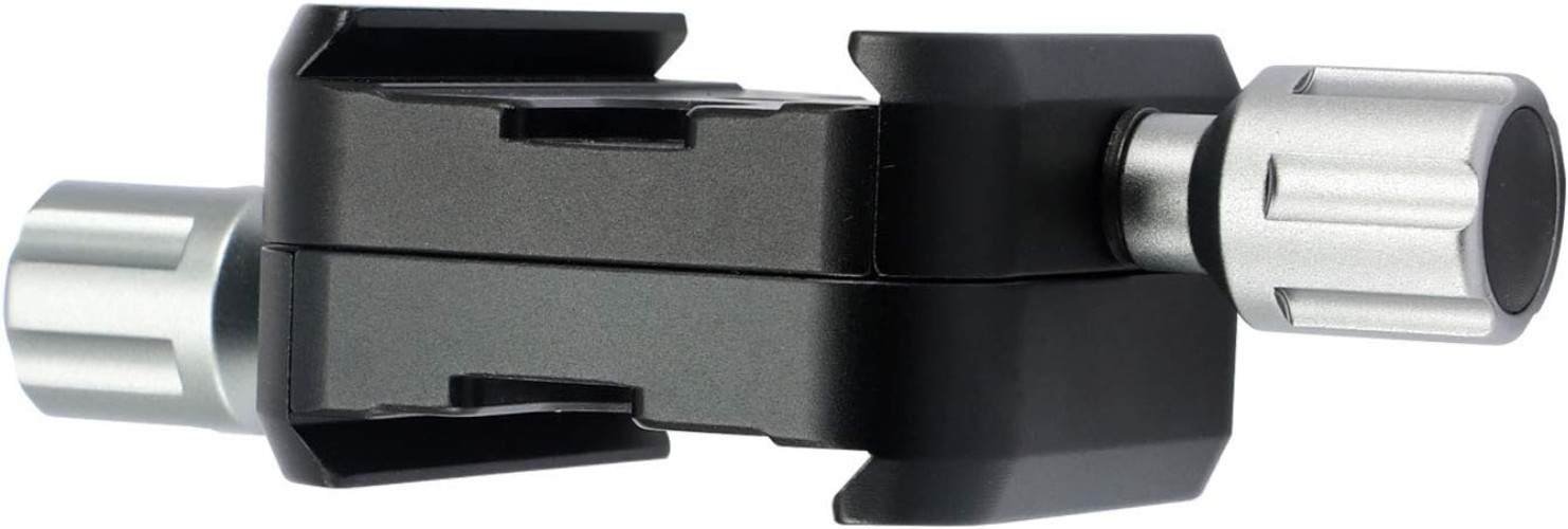 ZC-50CPB Double Clamp for Arca Swiss Quick Release – Bidirectional Versatility
