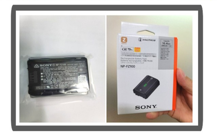 Sony Battery NP-FZ100 7.2V 2280mAh Z Serise for A1/A9 II/A9/A7S III/A7R IV FedEx