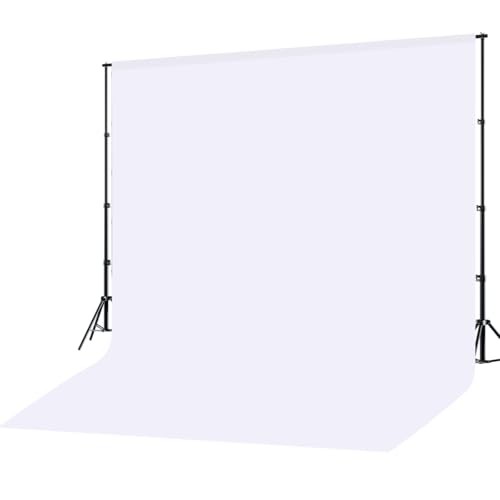 Photo Backdrop Curtains Backdrop for Photoshoot 10X 20 FT 10*20 White
