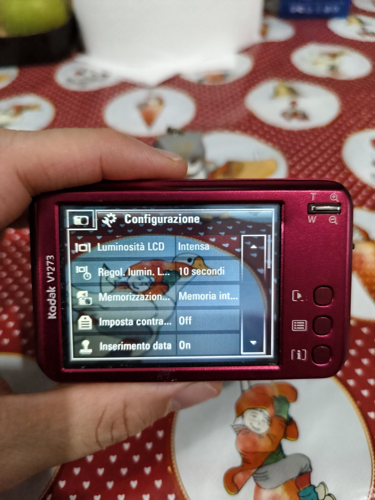 Kodak EasyShare V1273 Compact Digital Touch Screen Camera
