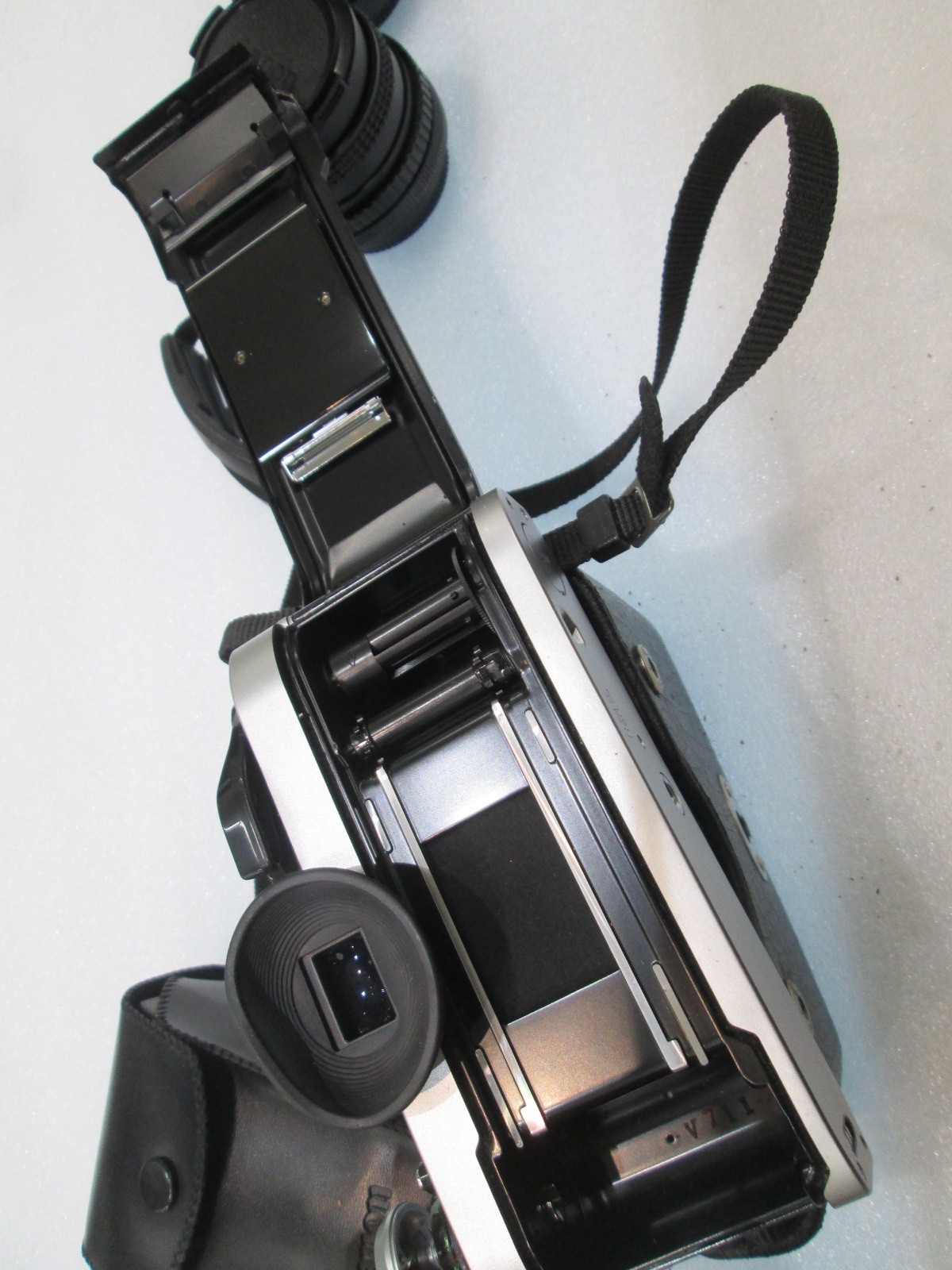 Canon AE-1 Program 35mm Film Manual Camera w/ 3 Lenses & Flash FOR PARTS/REPAIR