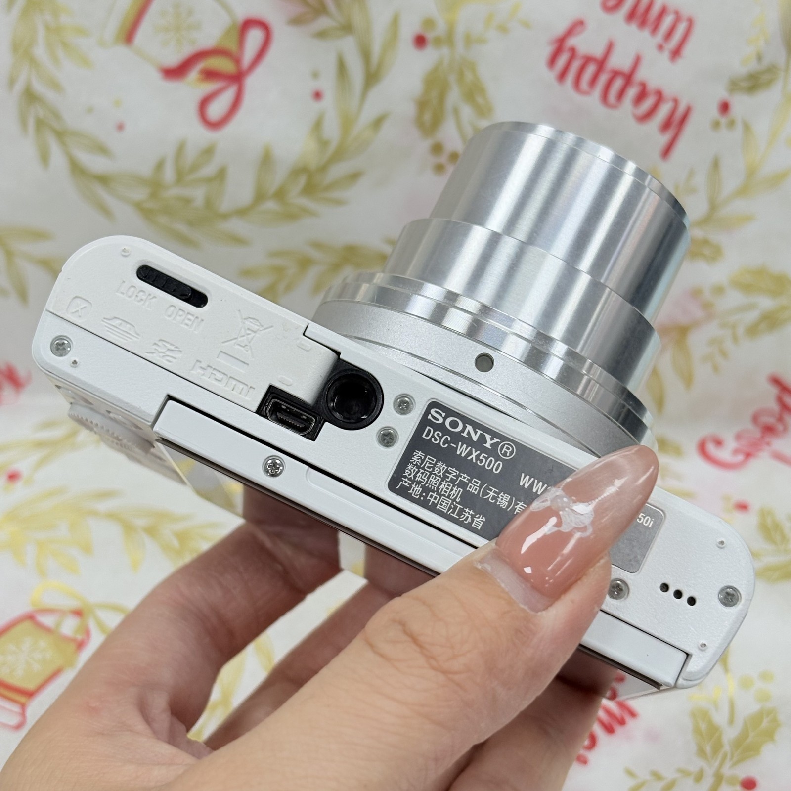 Sony Cyber-shot DSC-WX500 18.2MP Digital Camera 30x Optical Zoom English