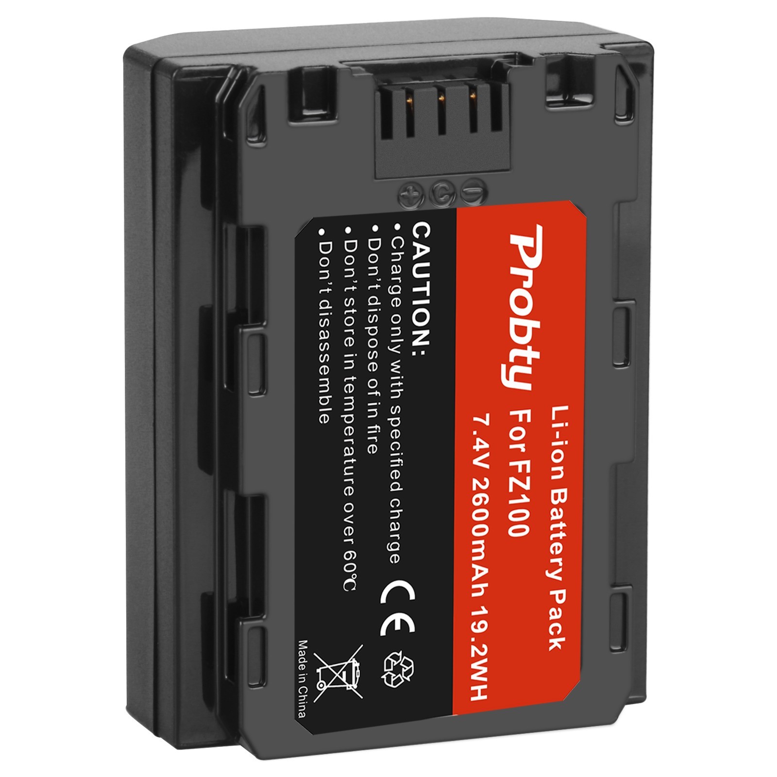 NP-FZ100 Battery For Sony Alpha ZV-E1 FX3 FX30 A6600 A6700 A7C or 3 slot Charger