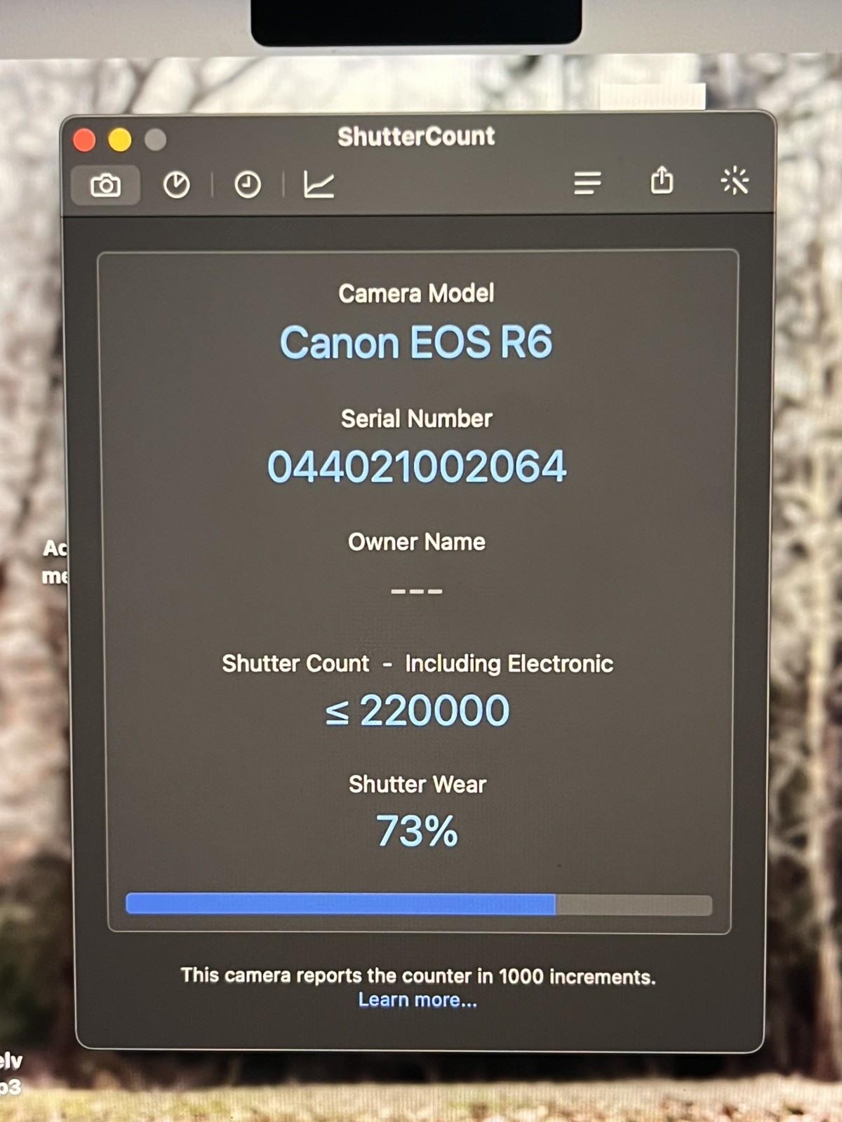 Canon EOS R6 20.1MP Mirrorless Camera *PLEASE READ* (Body Only)