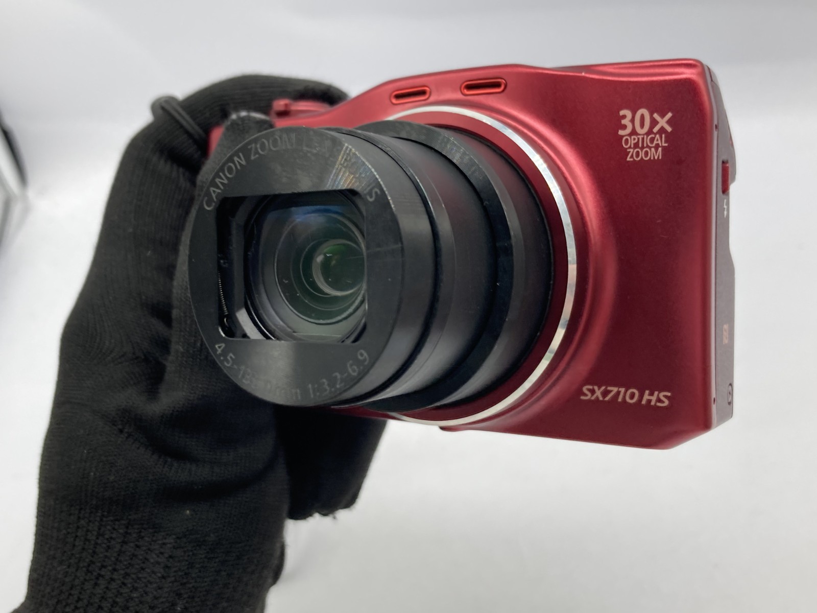 N MINT Canon PowerShot SX710 HS red 20.3 MP Digital Camera 0695