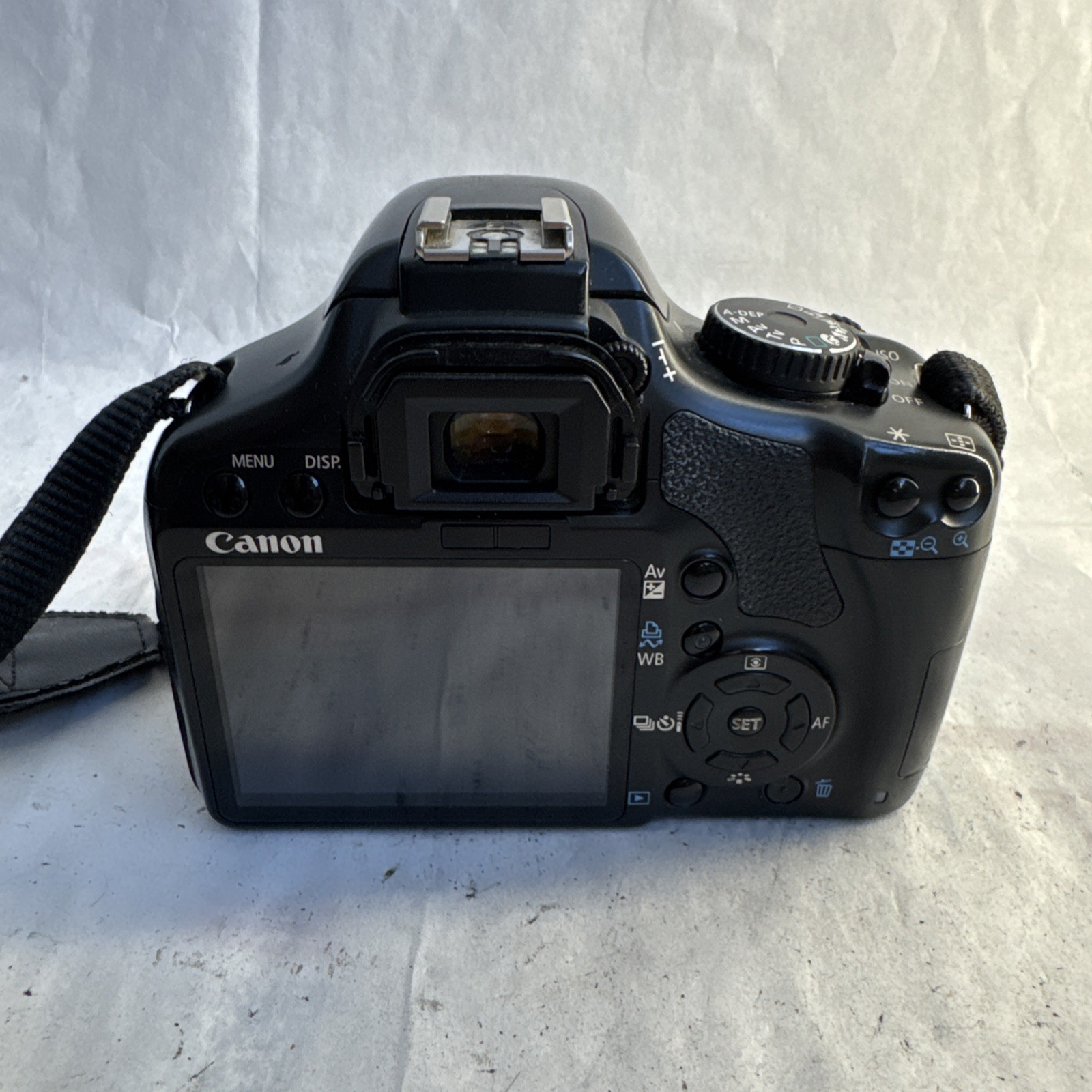 Canon EOS Rebel XSI Black Digital Camera – Tested & Working !